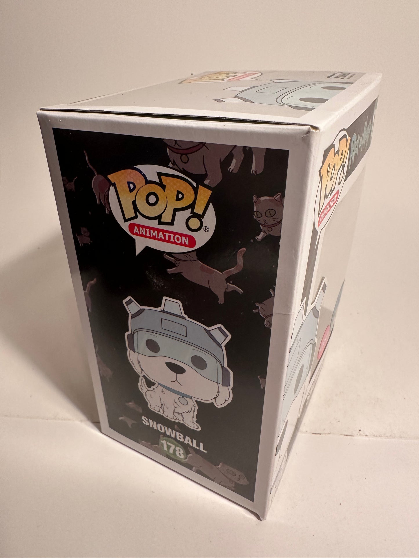 Rick and Morty - Snowball FLOCKED (LA Comic Con Exclusive) 178 Funko Pop!