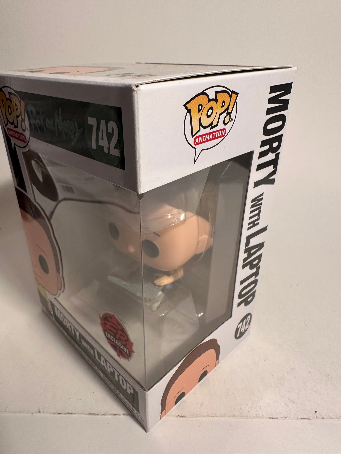 Rick and Morty - Morty with Laptop (EB Games Exclusive) 742 Funko Pop!