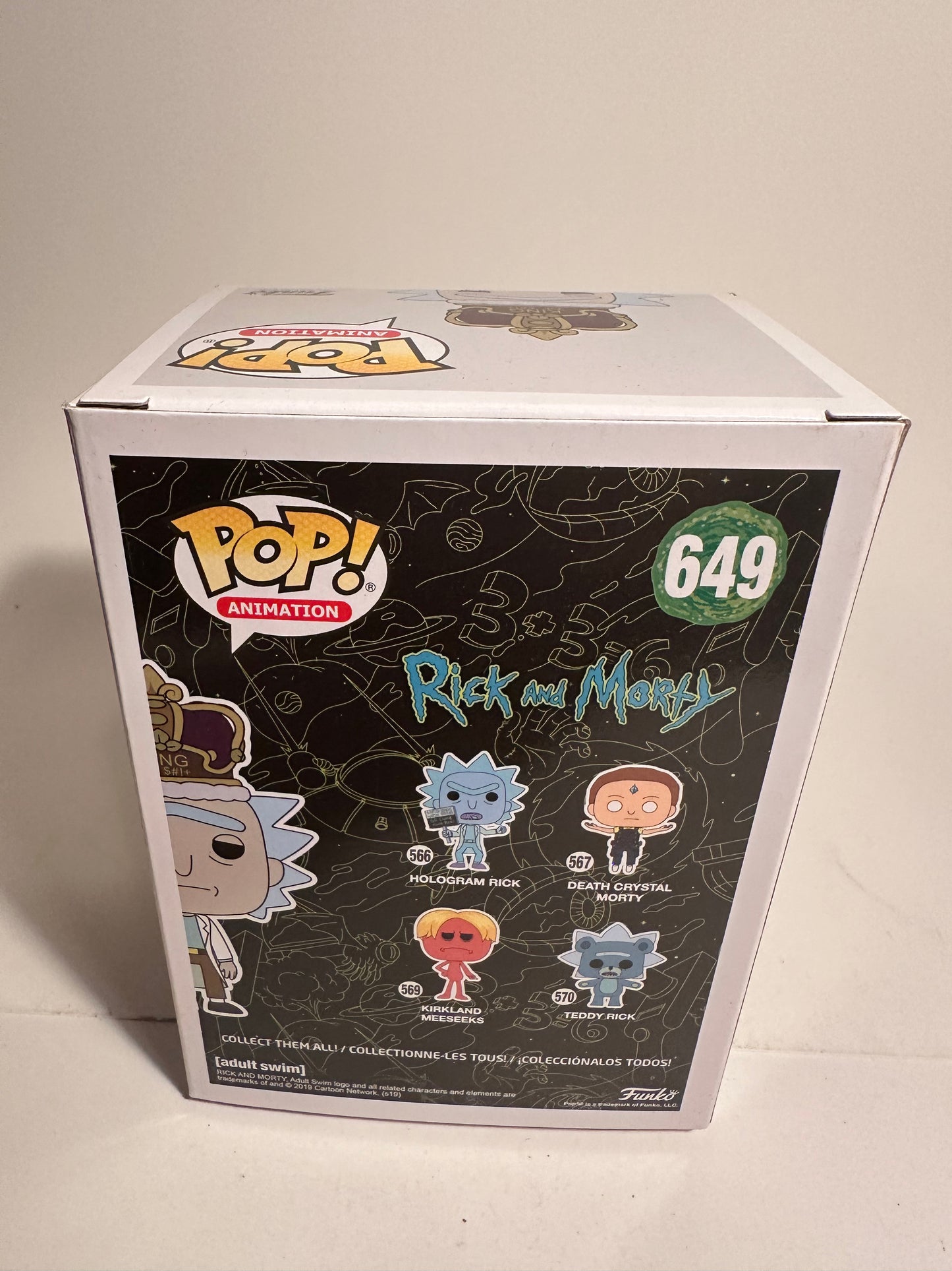 Rick and Morty - Rick with Crown (Gamestop Exclusive) 649 Funko Pop!