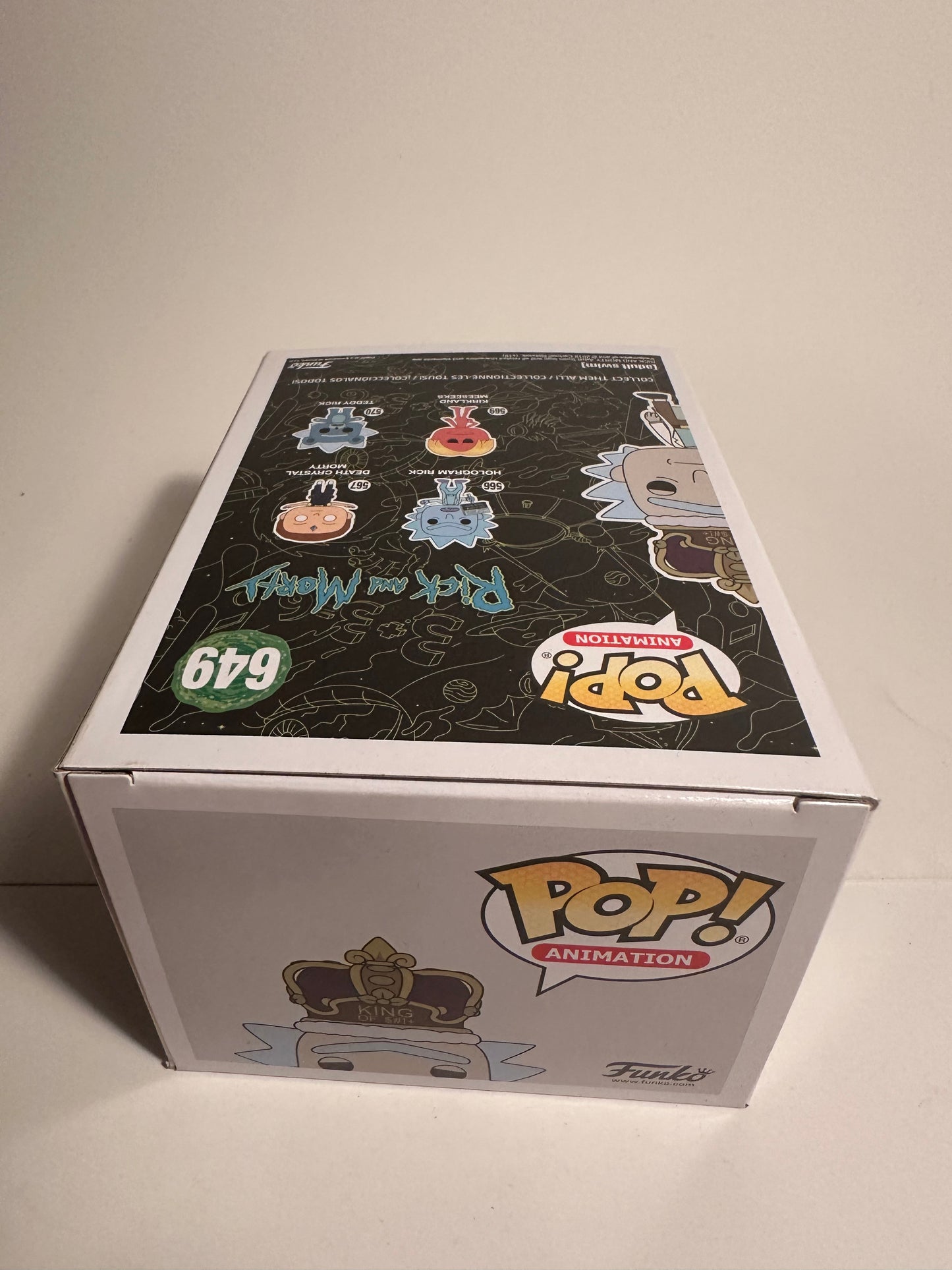 Rick and Morty - Rick with Crown (Gamestop Exclusive) 649 Funko Pop!