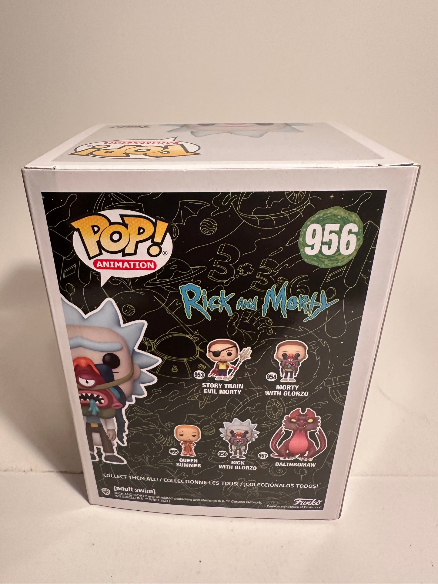 Rick and Morty - Rick with Glorzo 956 Funko Pop!