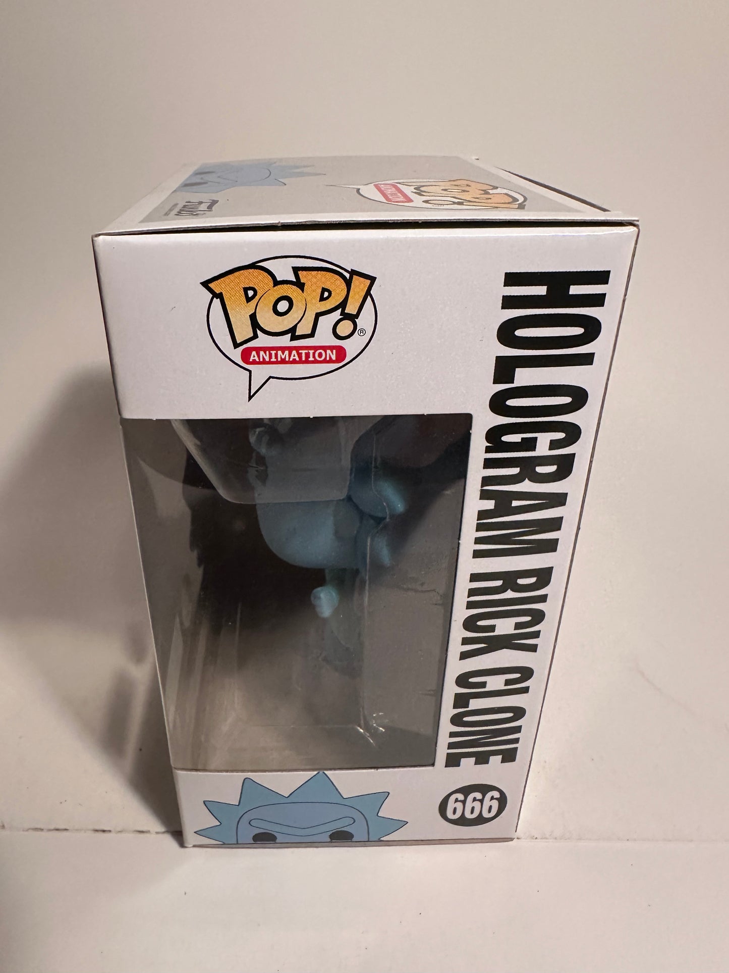 Rick and Morty - Hologram Rick Clone GITD (Hot Topic Exclusive) 666 Funko Pop!