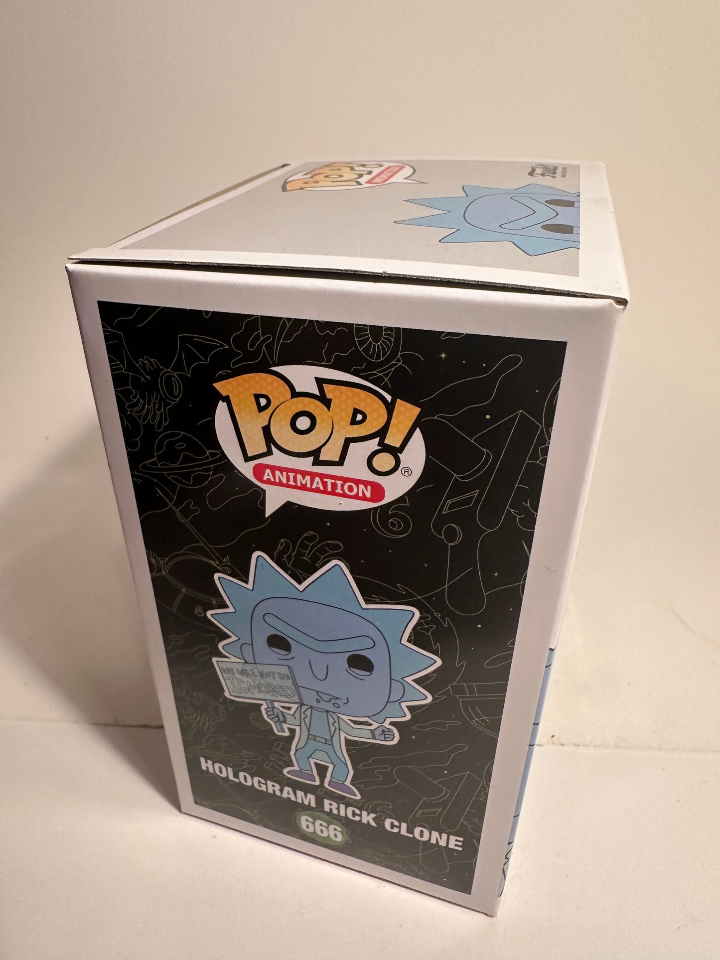 Rick and Morty - Hologram Rick Clone GITD (Hot Topic Exclusive) 666 Funko Pop!