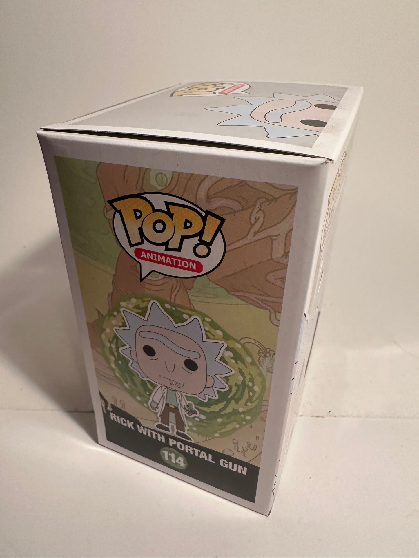 Rick and Morty - Rick with Portal Gun 114 Funko Pop!