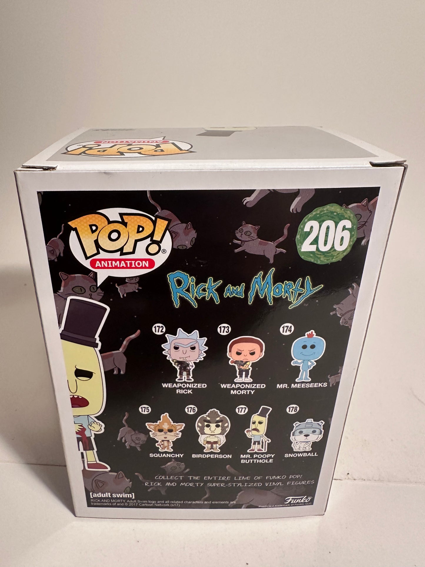 Rick and Morty - Mr. Poopy Butthole (Hot Topic Exclusive) 206  Funko Pop!