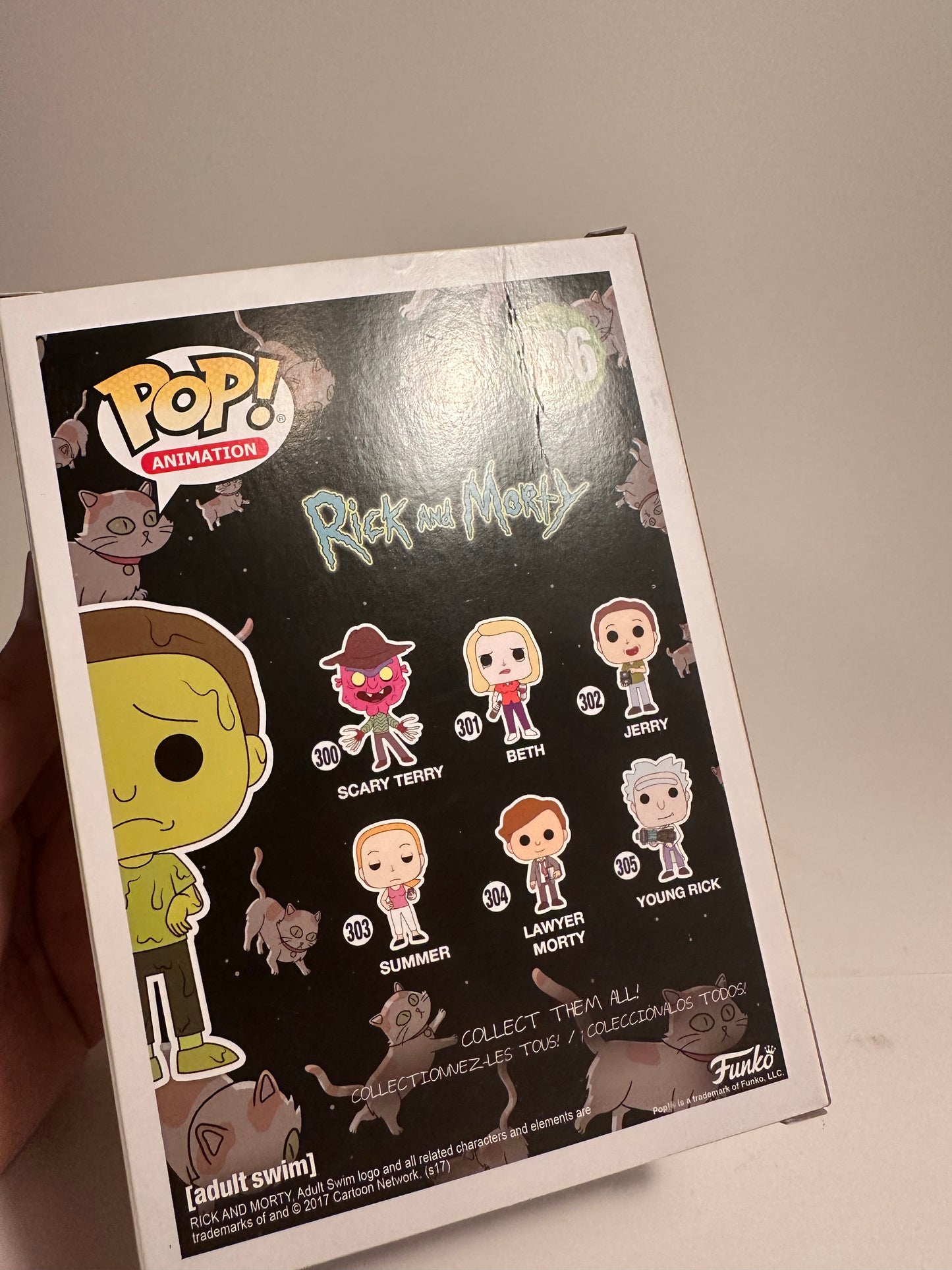 Rick and Morty - Toxic Morty GITD 336 Funko Pop!