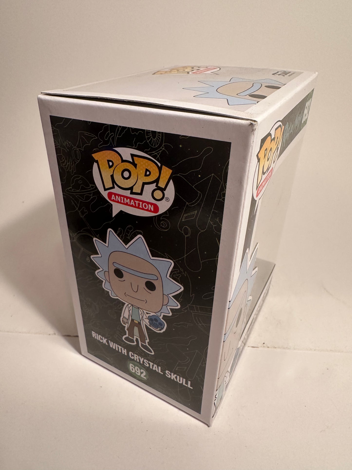 Rick and Morty - Rick with Crystal Skull 692 Funko Pop!