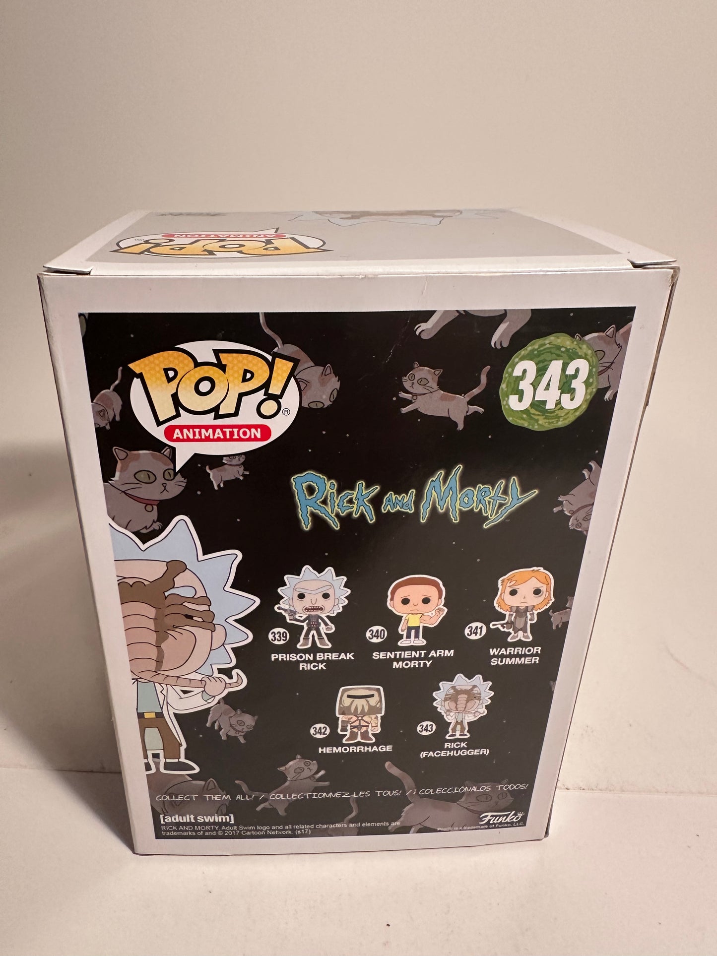 Rick and Morty - Rick(Facehugger) (Gamestop Exclusive) 343 Funko Pop!