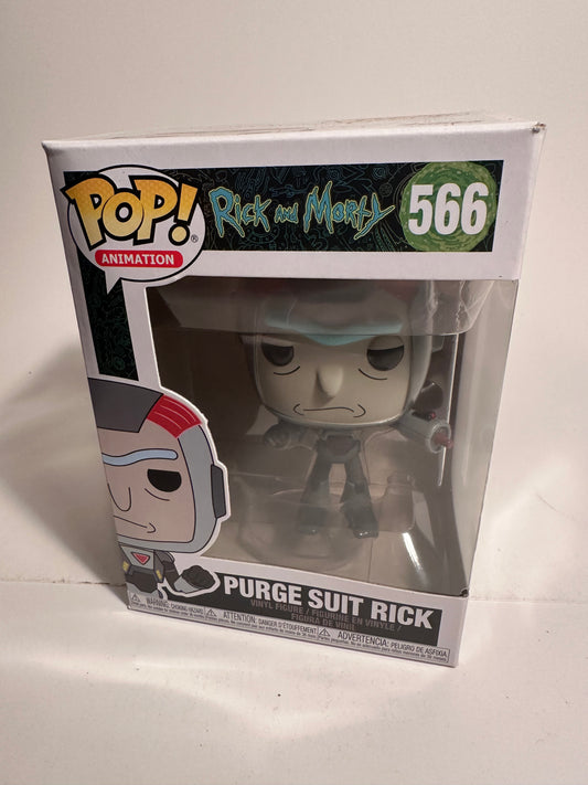 Rick and Morty - Purge Suit Rick 566 Funko Pop!