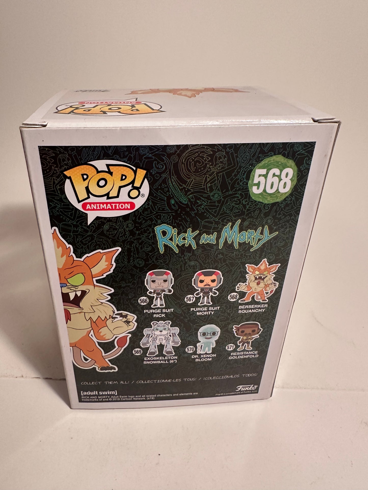 Rick and Morty - Berserker Squanchy 568 Funko Pop!