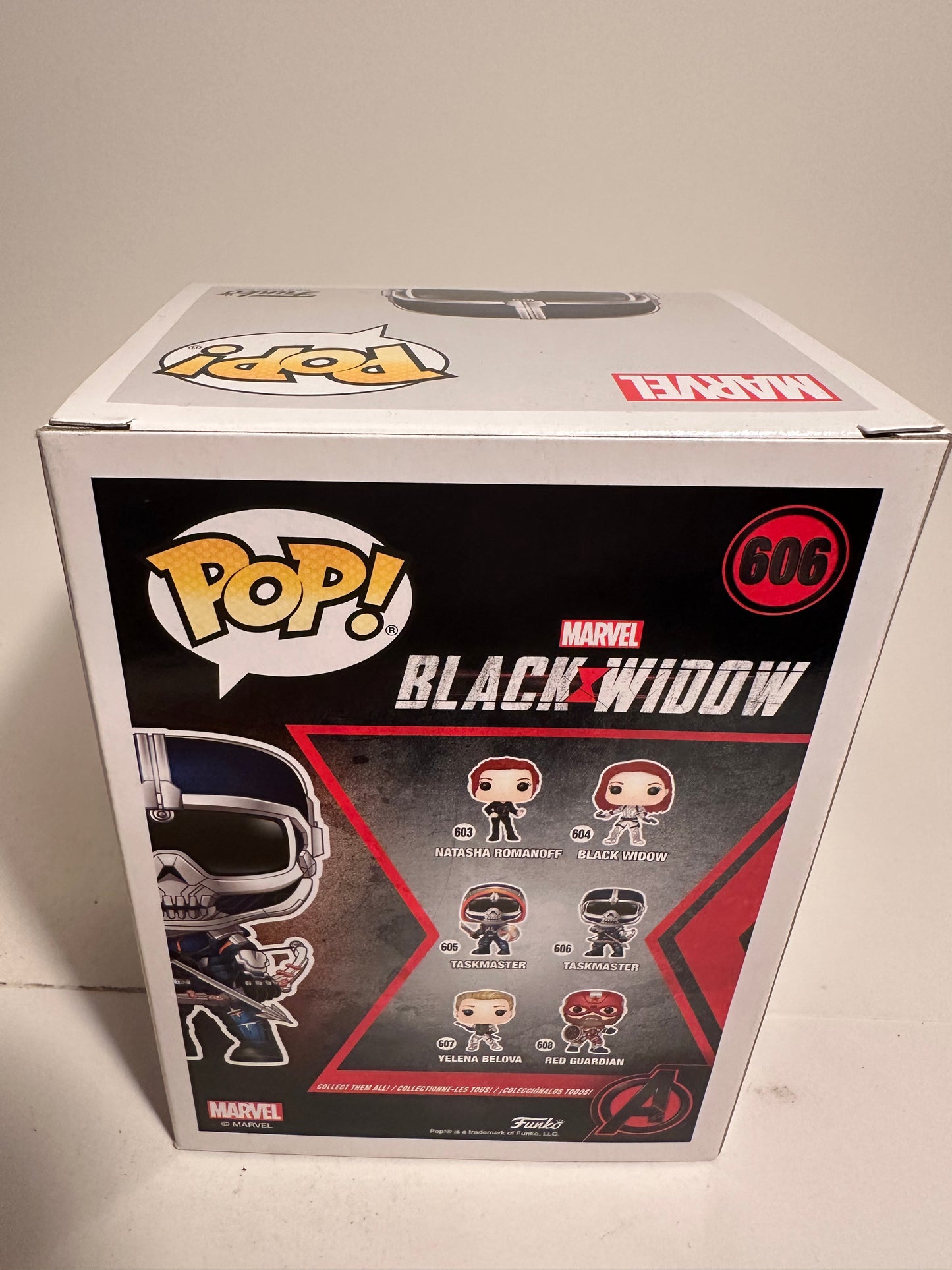 Black Widow - Taskmaster 606 Funko Pop!