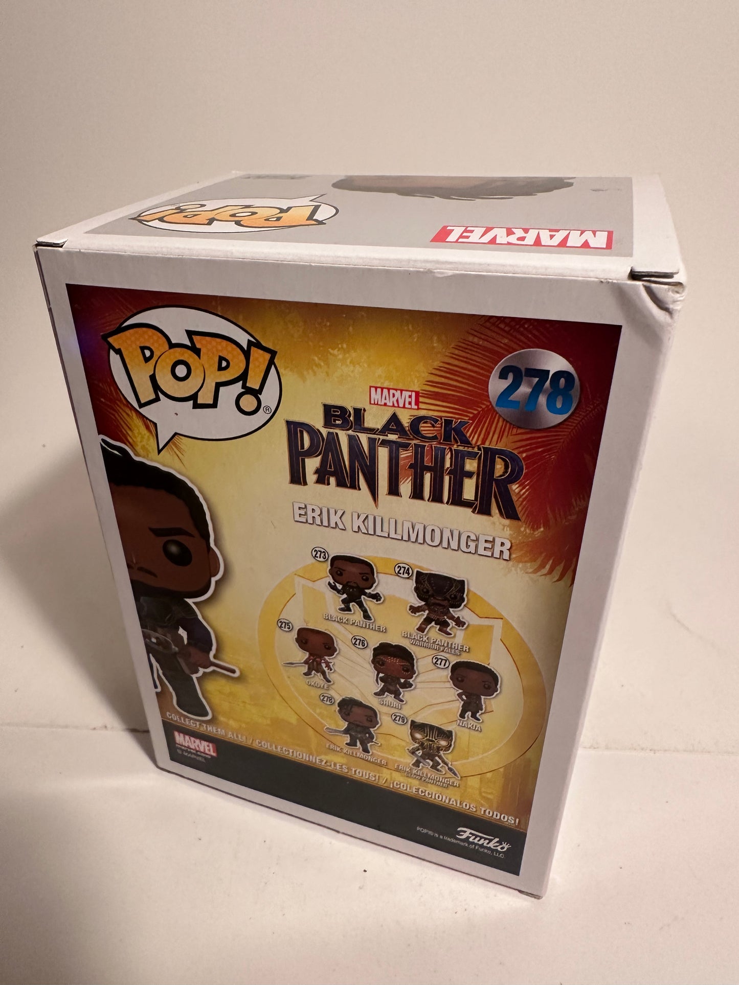 Black Panther - Erik Killmonger 278 Funko Pop!