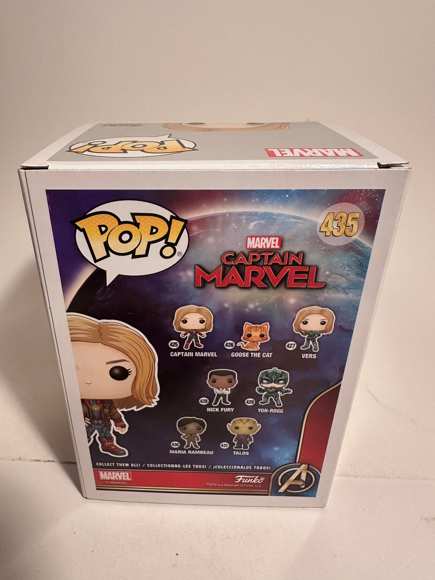 Captain Marvel - Captain Marvel (Hot Topic Exclusive) 435 Funko Pop!