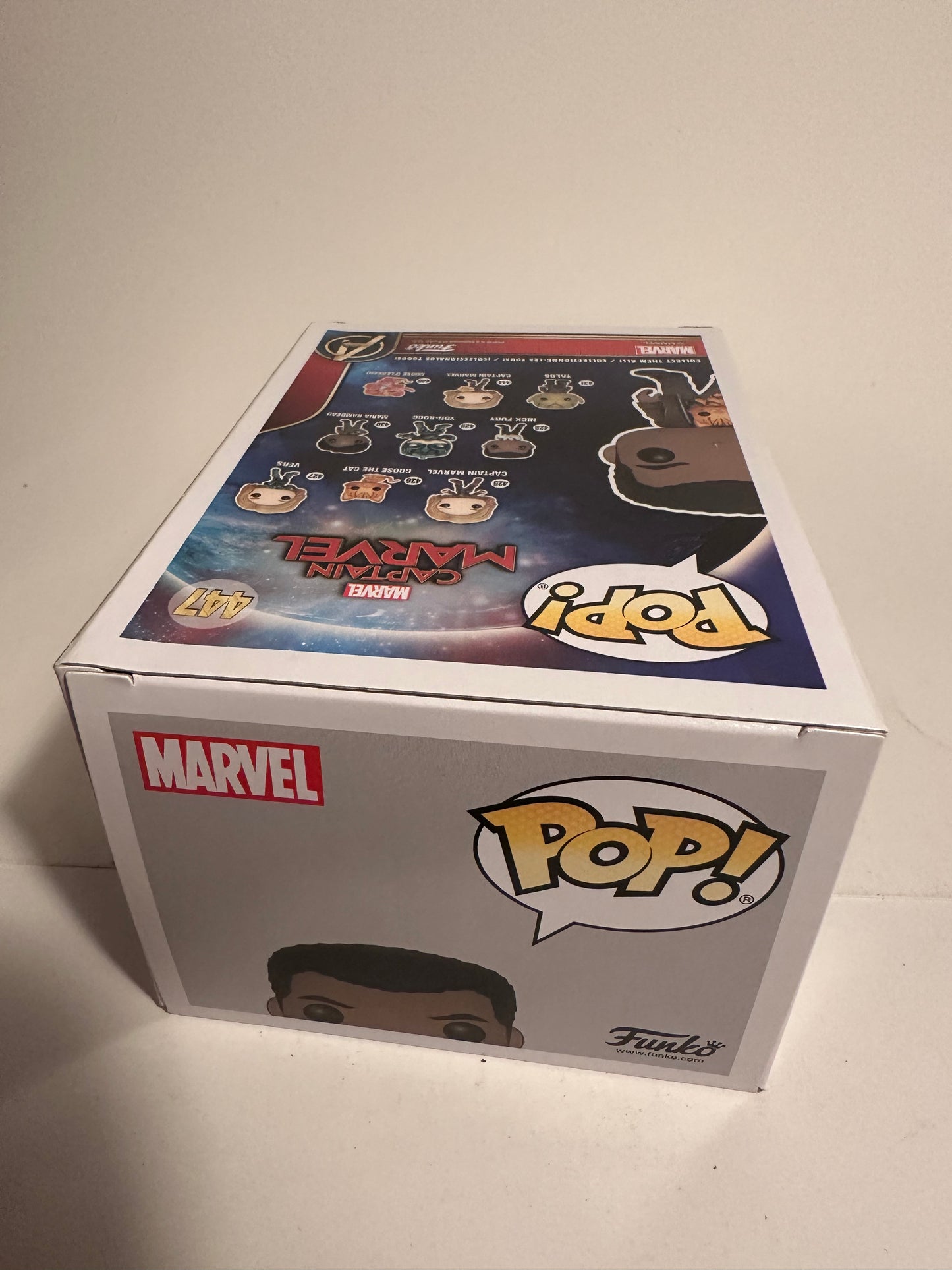 Captain Marvel - Nick Fury (Marvel Exclusive) 447 Funko Pop!