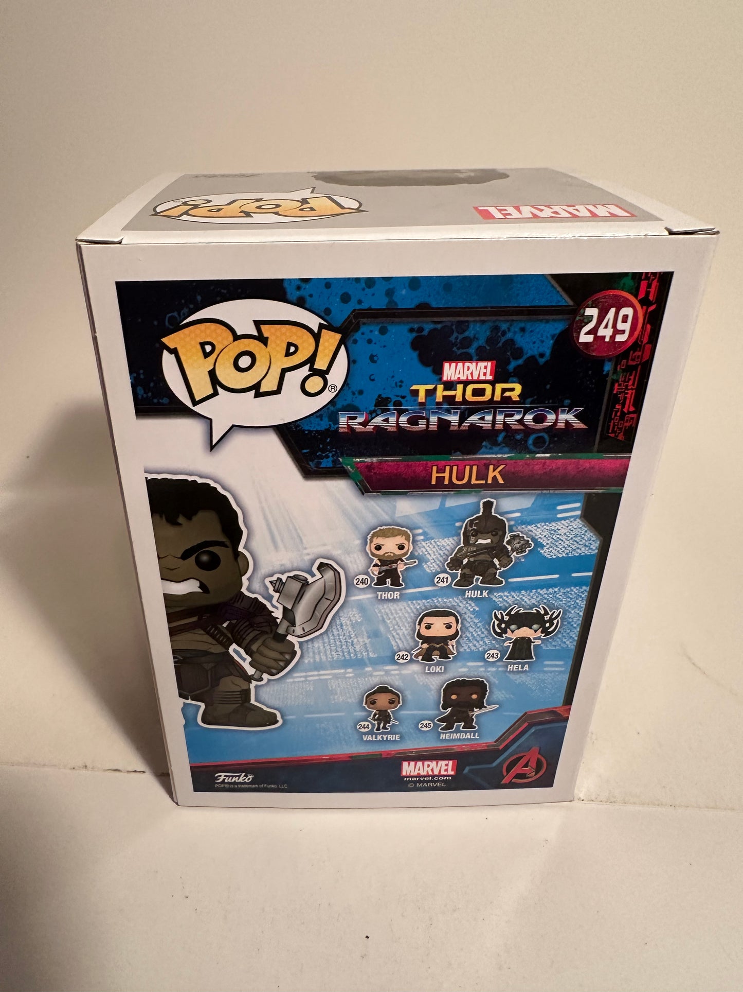 Thor Ragnarok - Hulk (Walmart Exclusive) 249 Funko Pop!