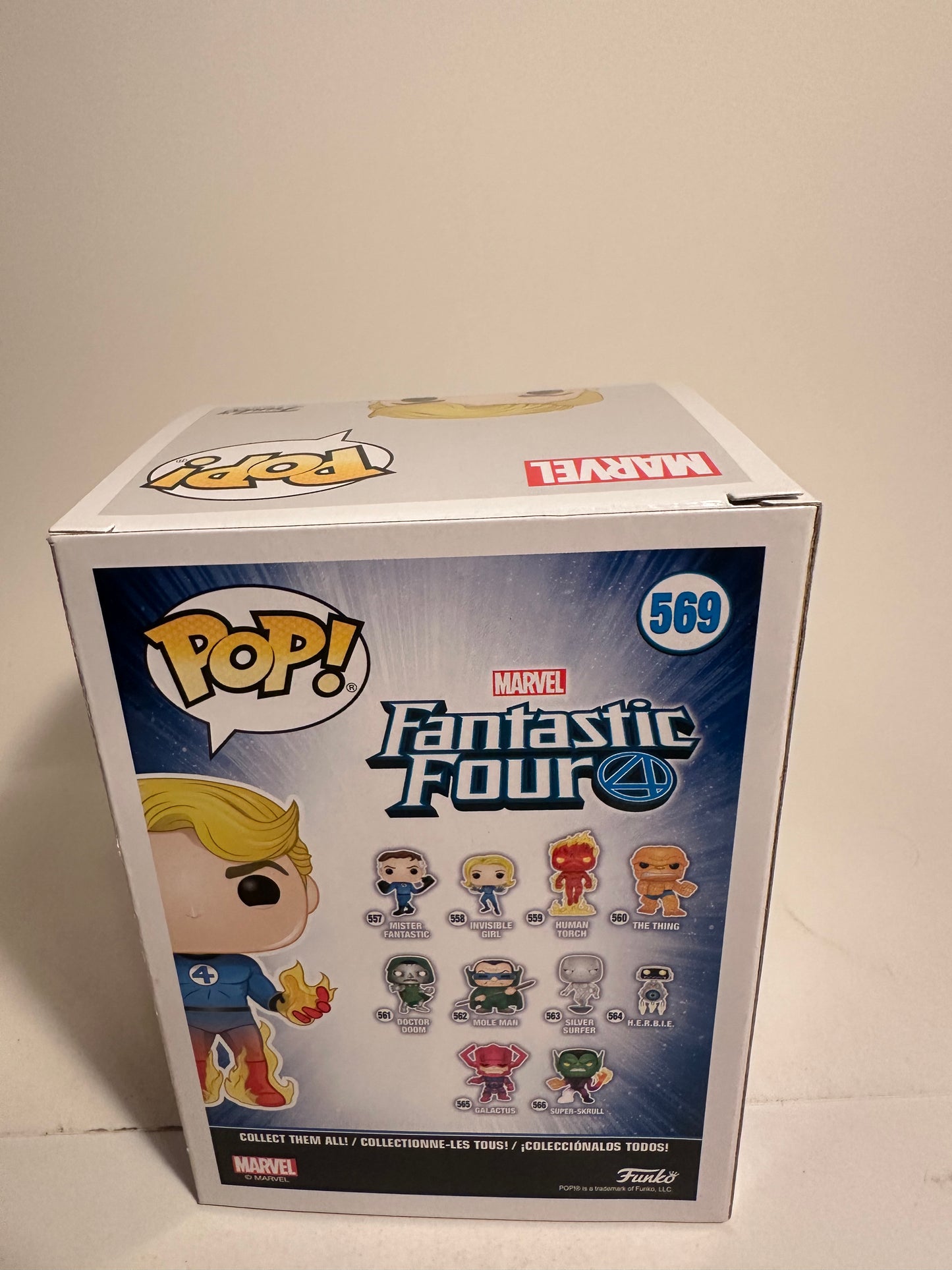 Fantastic Four - Human Torch (Hot Topic Exclusive) 569 Funko Pop!