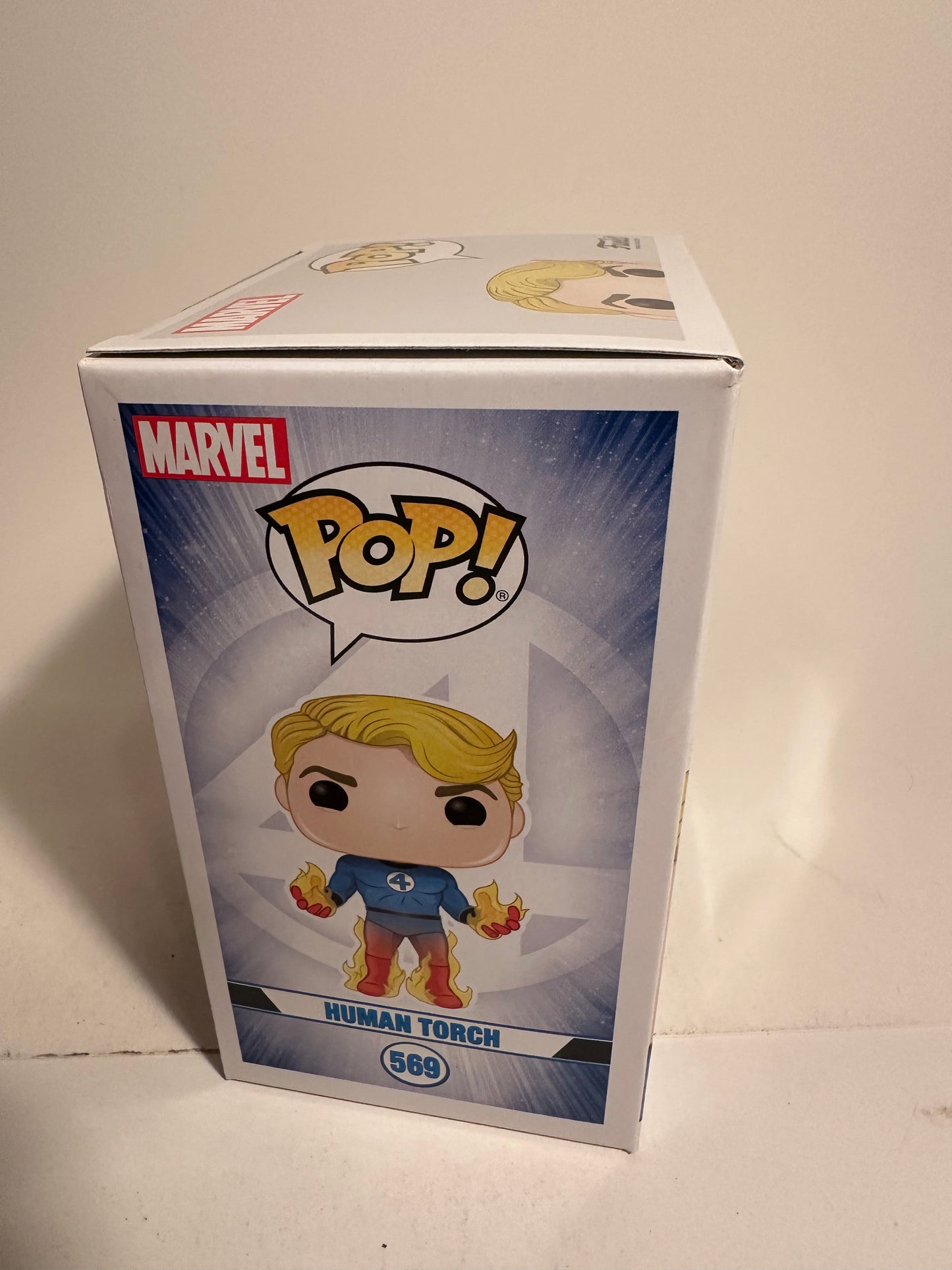 Fantastic Four - Human Torch (Hot Topic Exclusive) 569 Funko Pop!