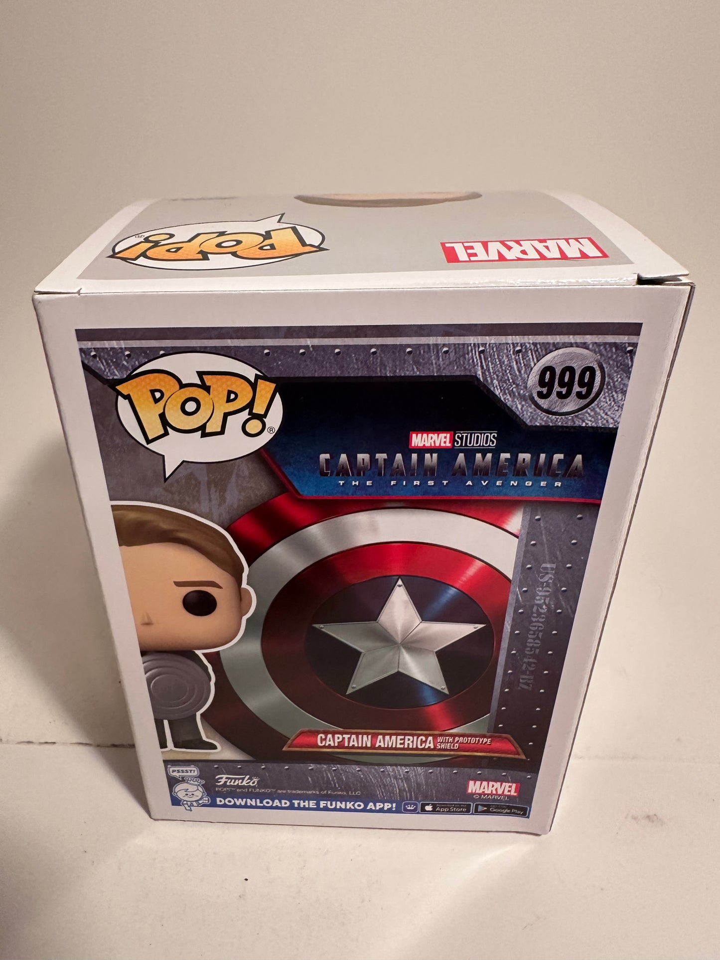 Marvel - Captain America (Special Edition) 999 Funko Pop!