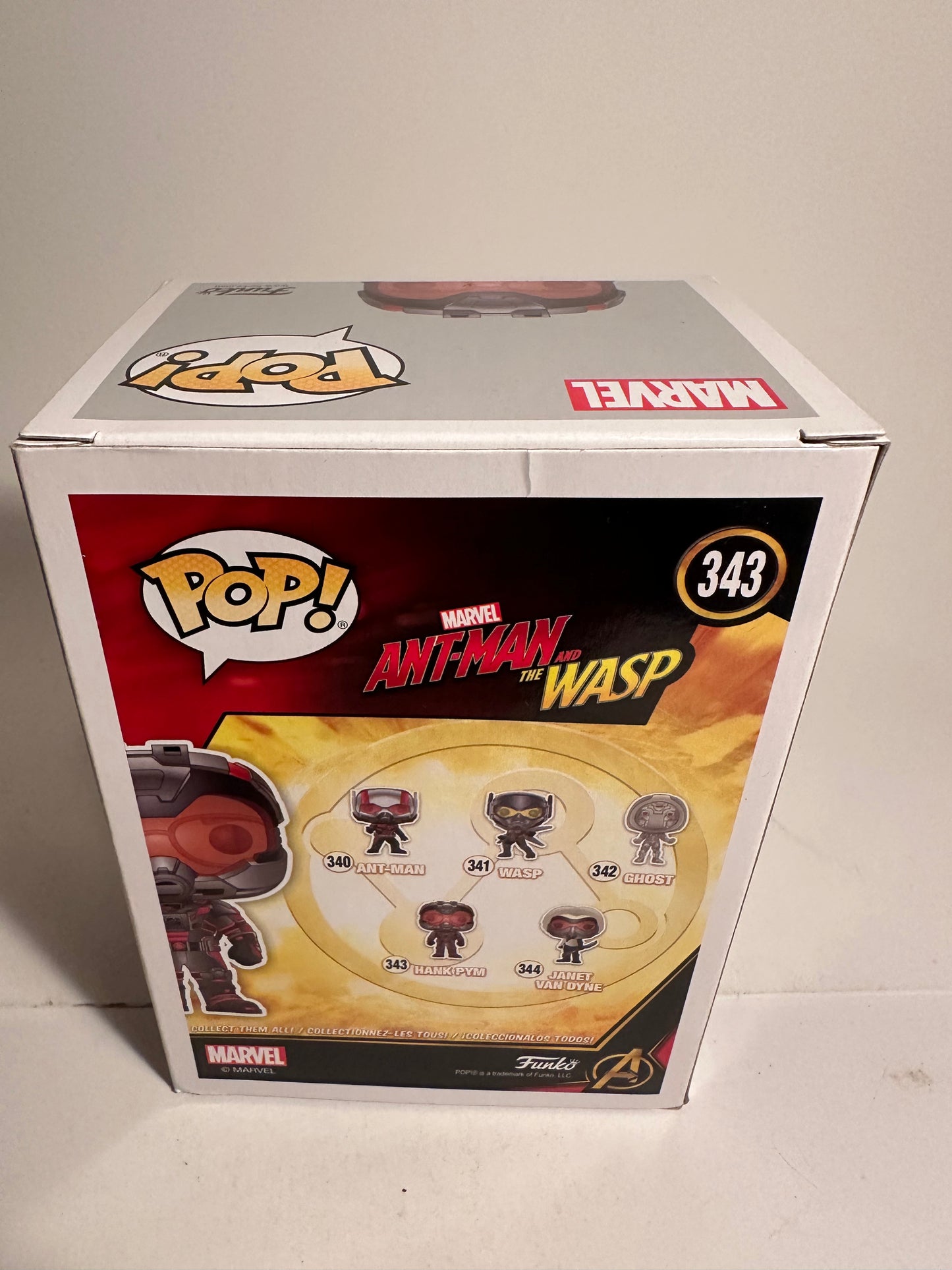 Ant-Man and the Wasp - Hank Pym 343 Funko Pop!