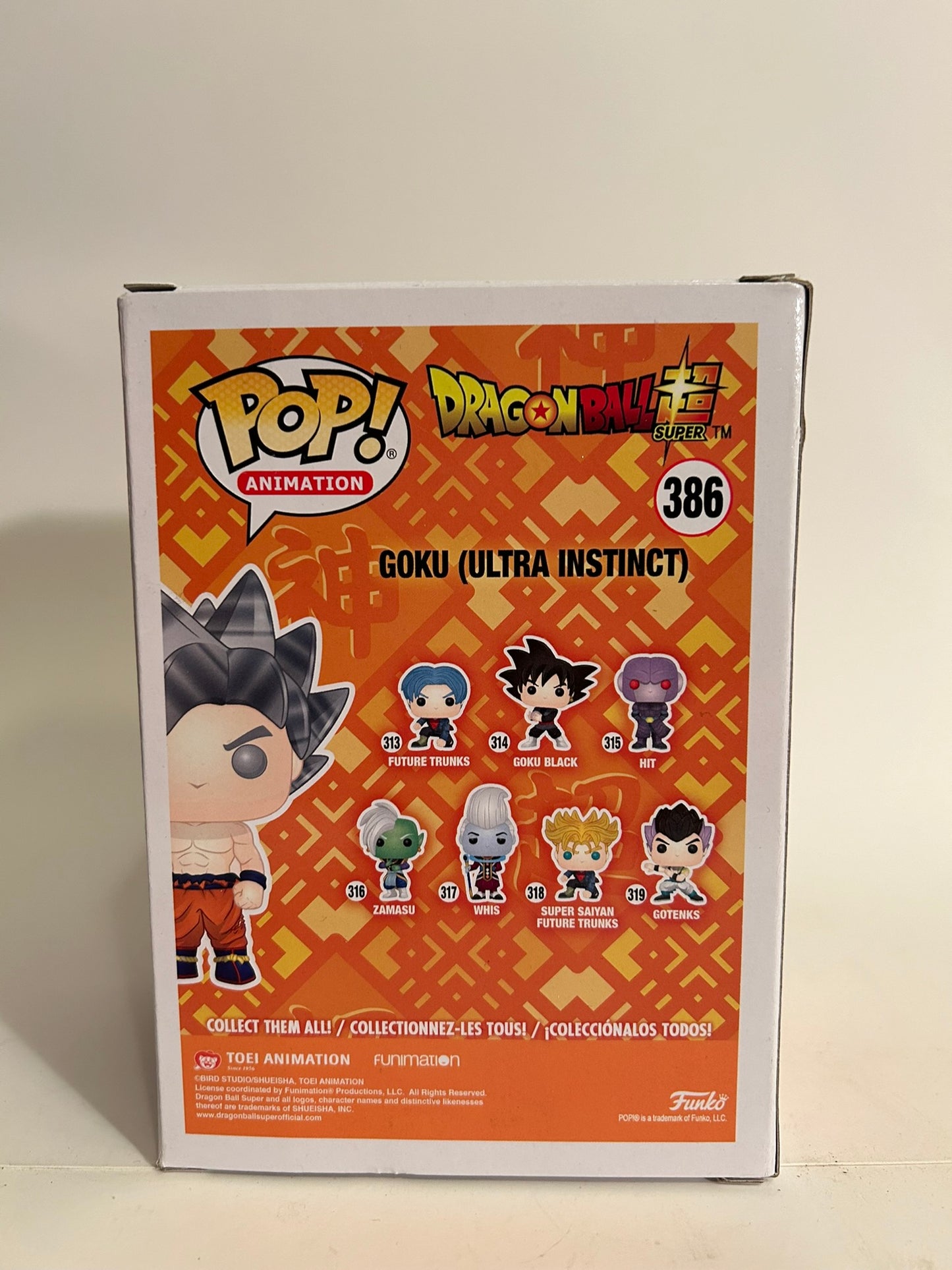 Dragon Ball Super - Goku (Ultra Instinct) 386 Funko Pop!