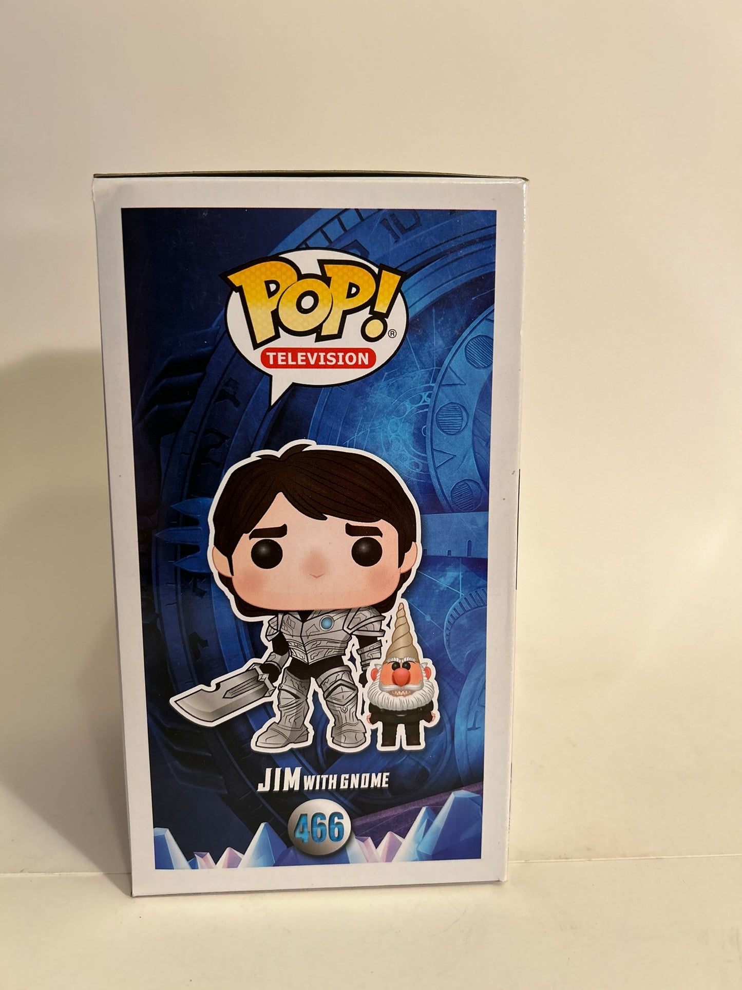 Troll Hunters - Jim with Gnome CHASE 466 Funko Pop!