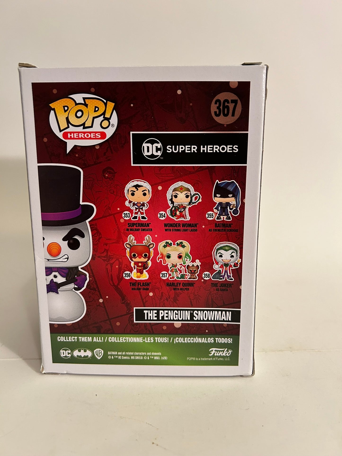 DC - The Penguin Snowman (Hot Topic Exclusive) 367 Funko Pop!