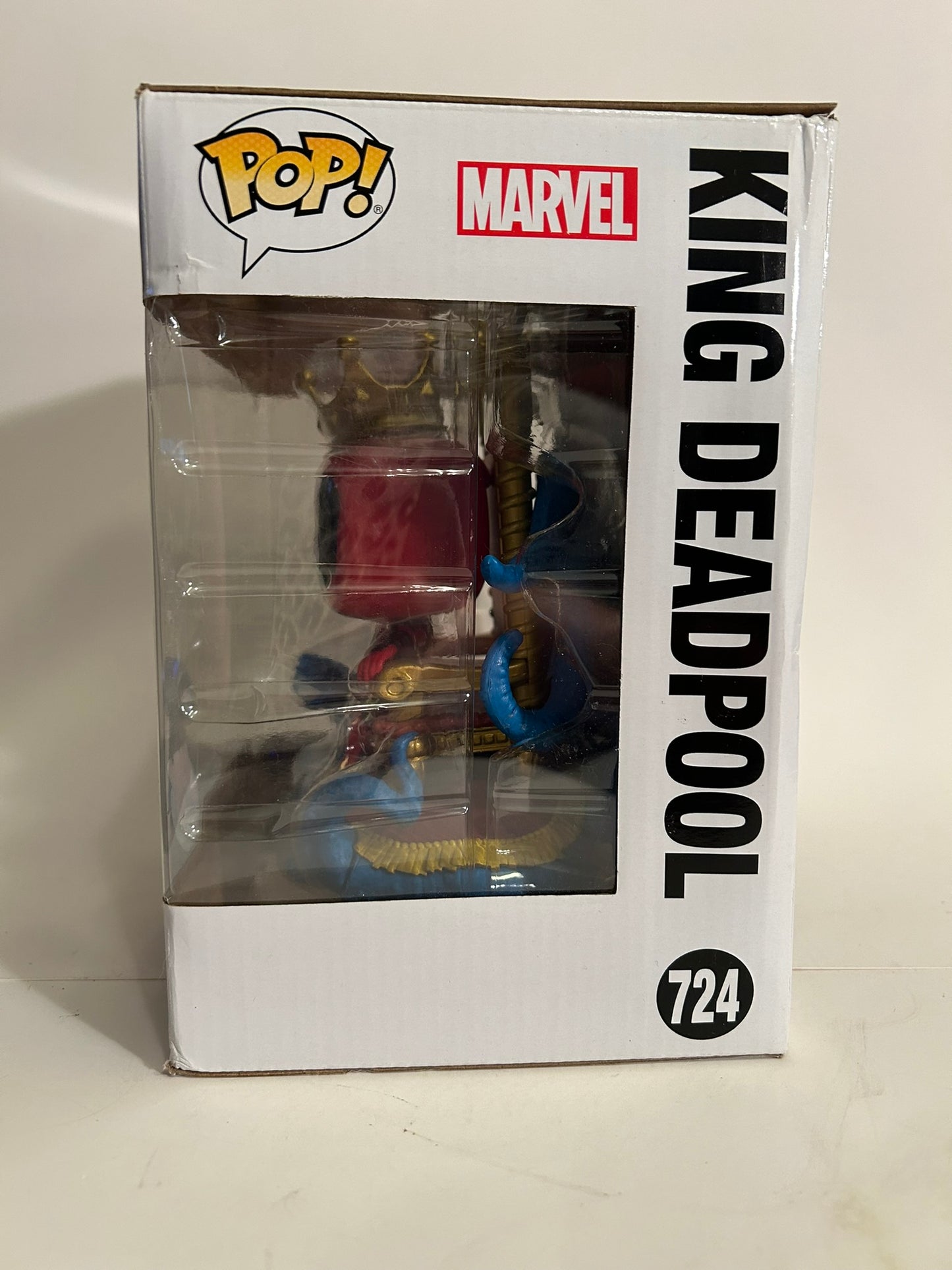 Marvel - King Deadpool 6" (PX Previews Exclusive) 724 Funko Pop!