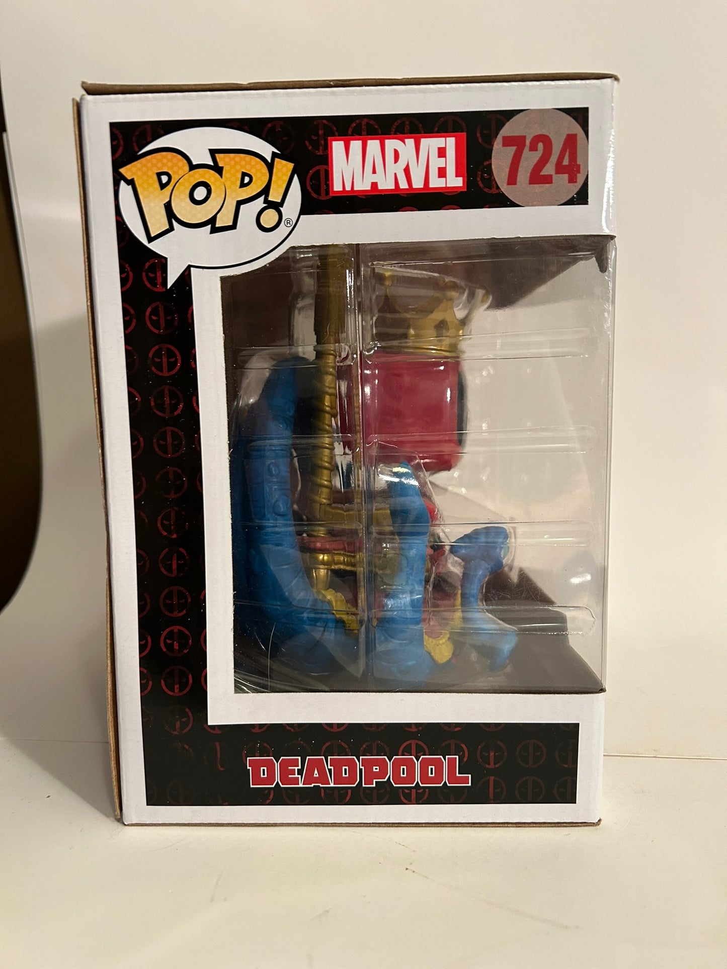 Marvel - King Deadpool 6" (PX Previews Exclusive) 724 Funko Pop!