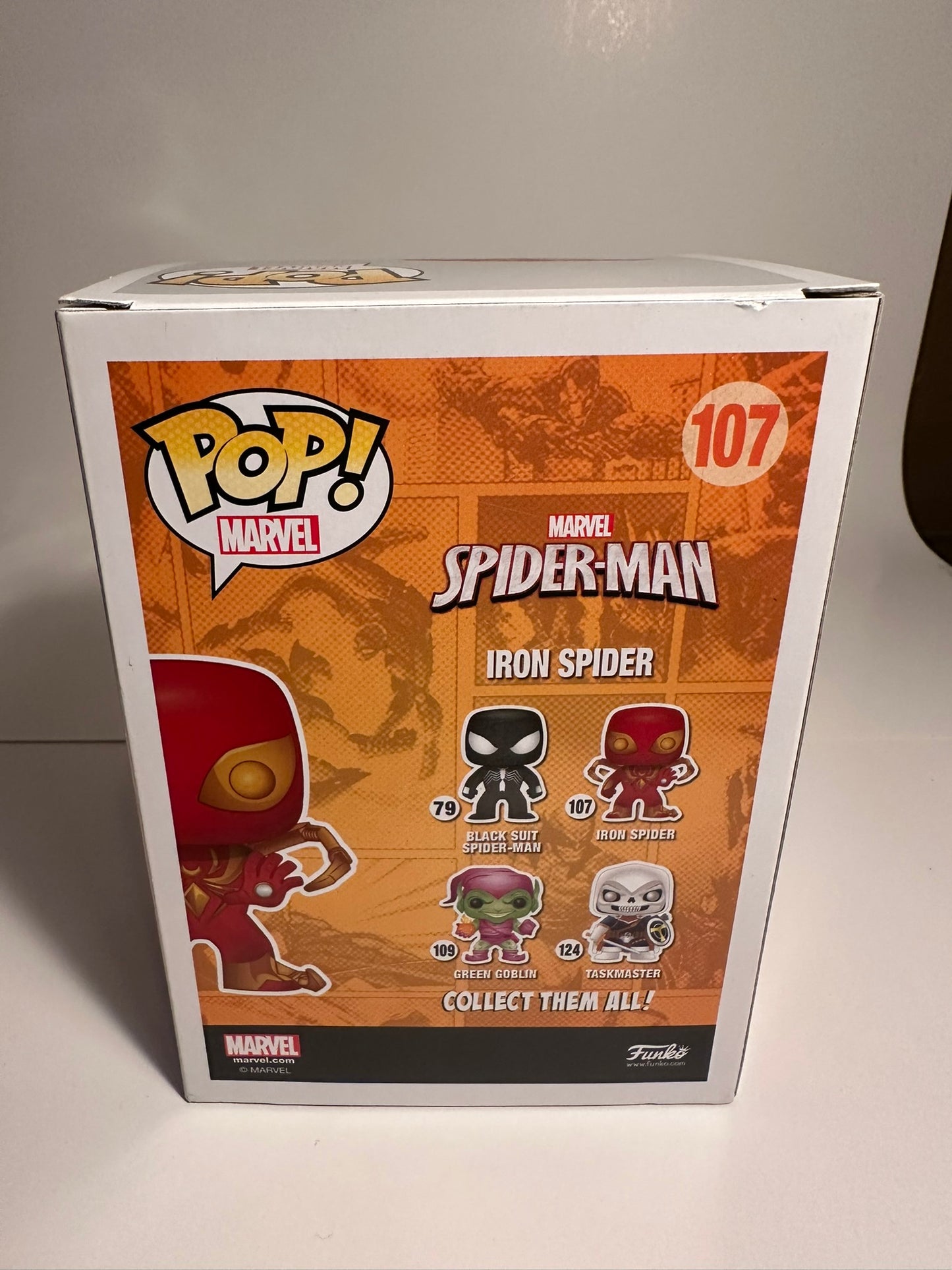 Spider-man - Iron Spider (Walgreens Exclusive) 107 Funko Pop!