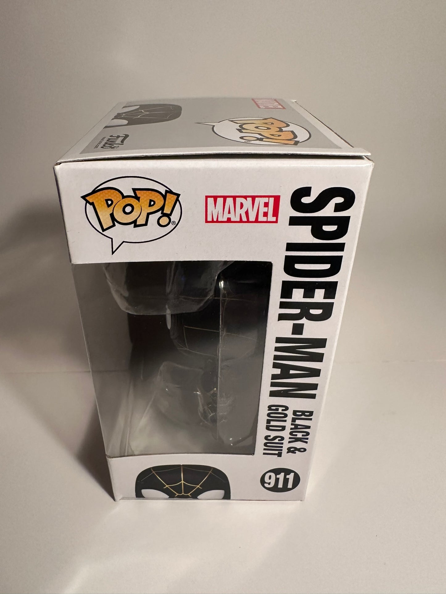 Spider-Man black and gold suit 911 Funko Pop!