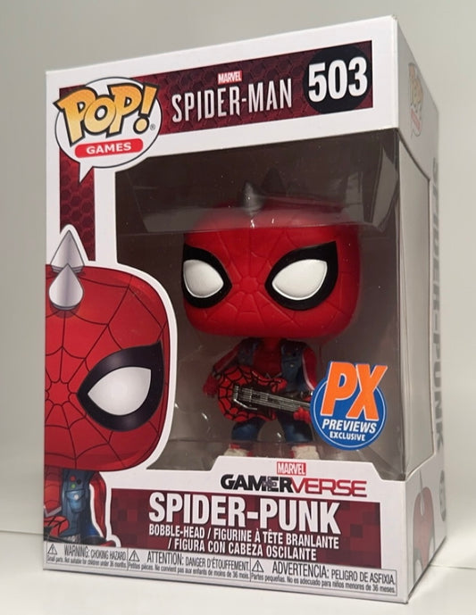 Spider-Man - Spider-Punk (PX Previews Exclusive) 503 Funko Pop!