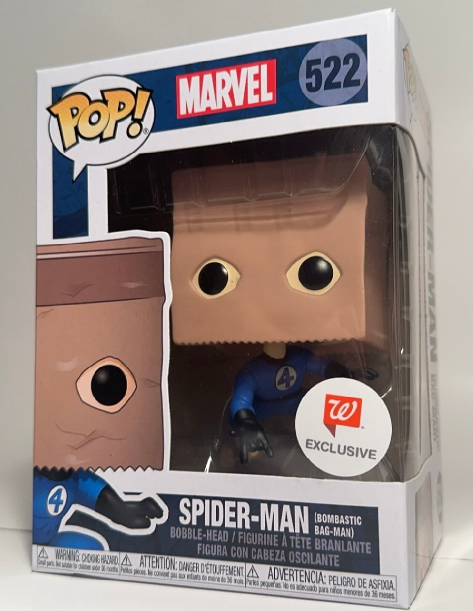 Spider-Man Bombastic Bag Man (Walgreens Exclusive) 522 Funko Pop!