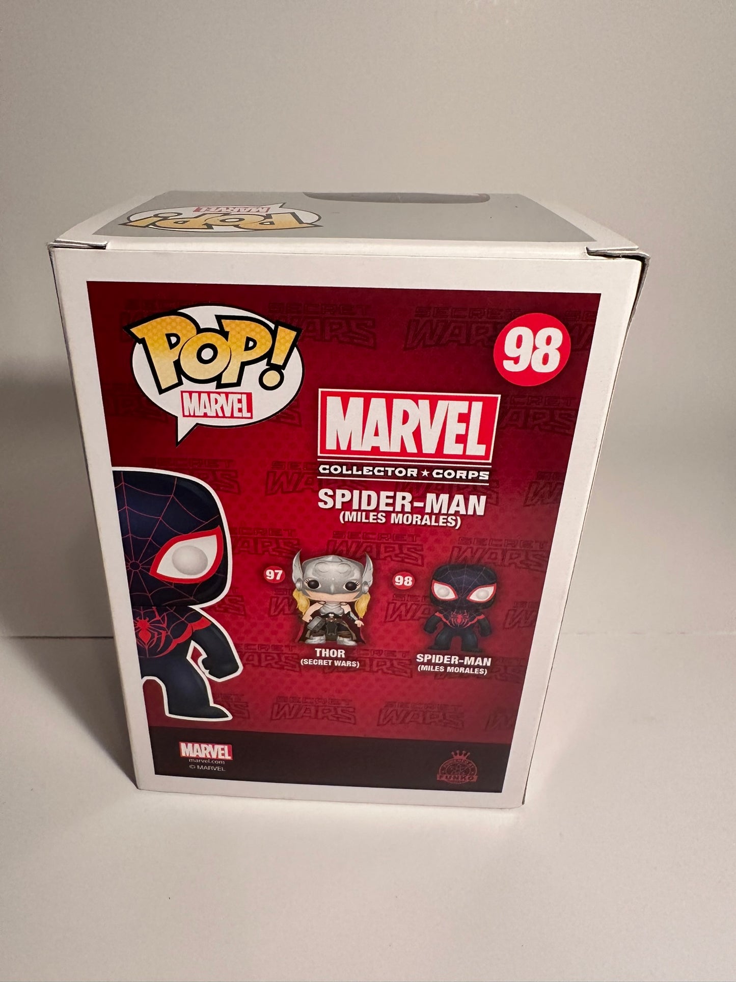 Spider-Man (Miles Morales) (Exclusive) 98 Funko Pop!