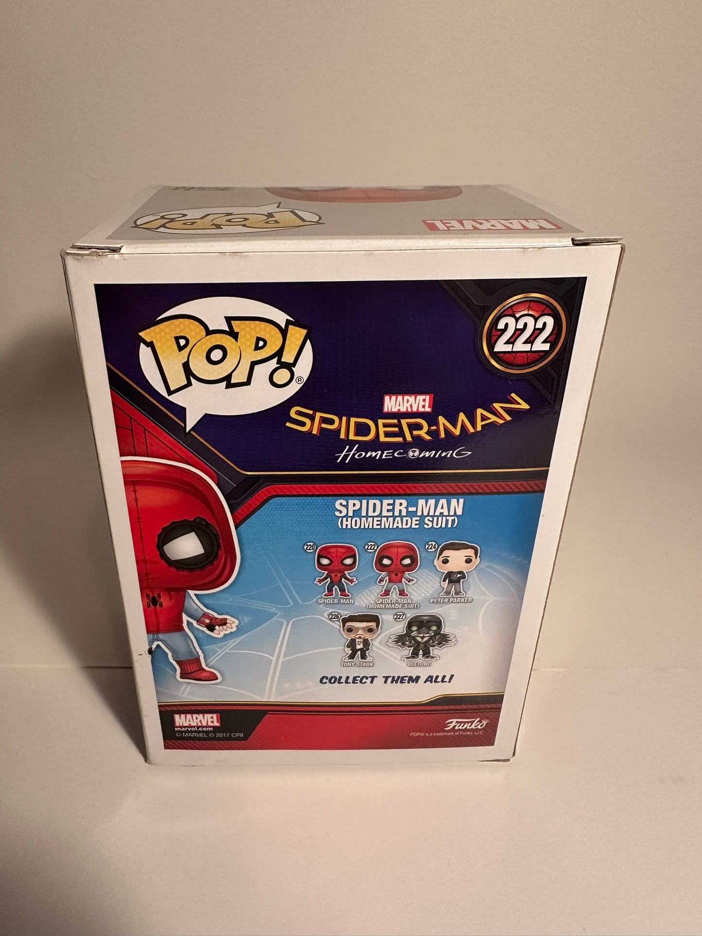 Spider-Man homemade suit  222 Funko Pop!