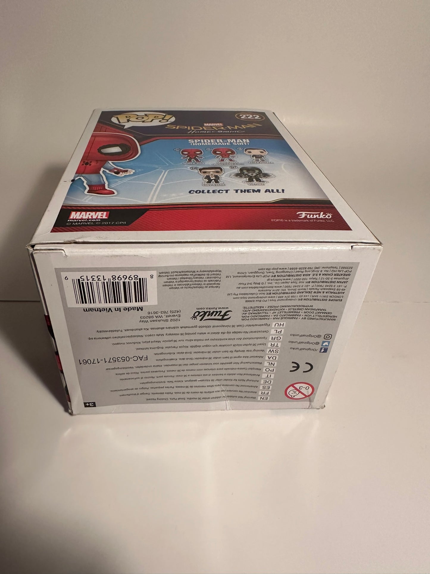 Spider-Man homemade suit  222 Funko Pop!