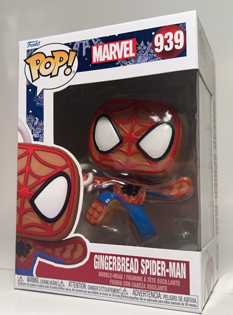 Gingerbread Spider-Man 939 Funko Pop!