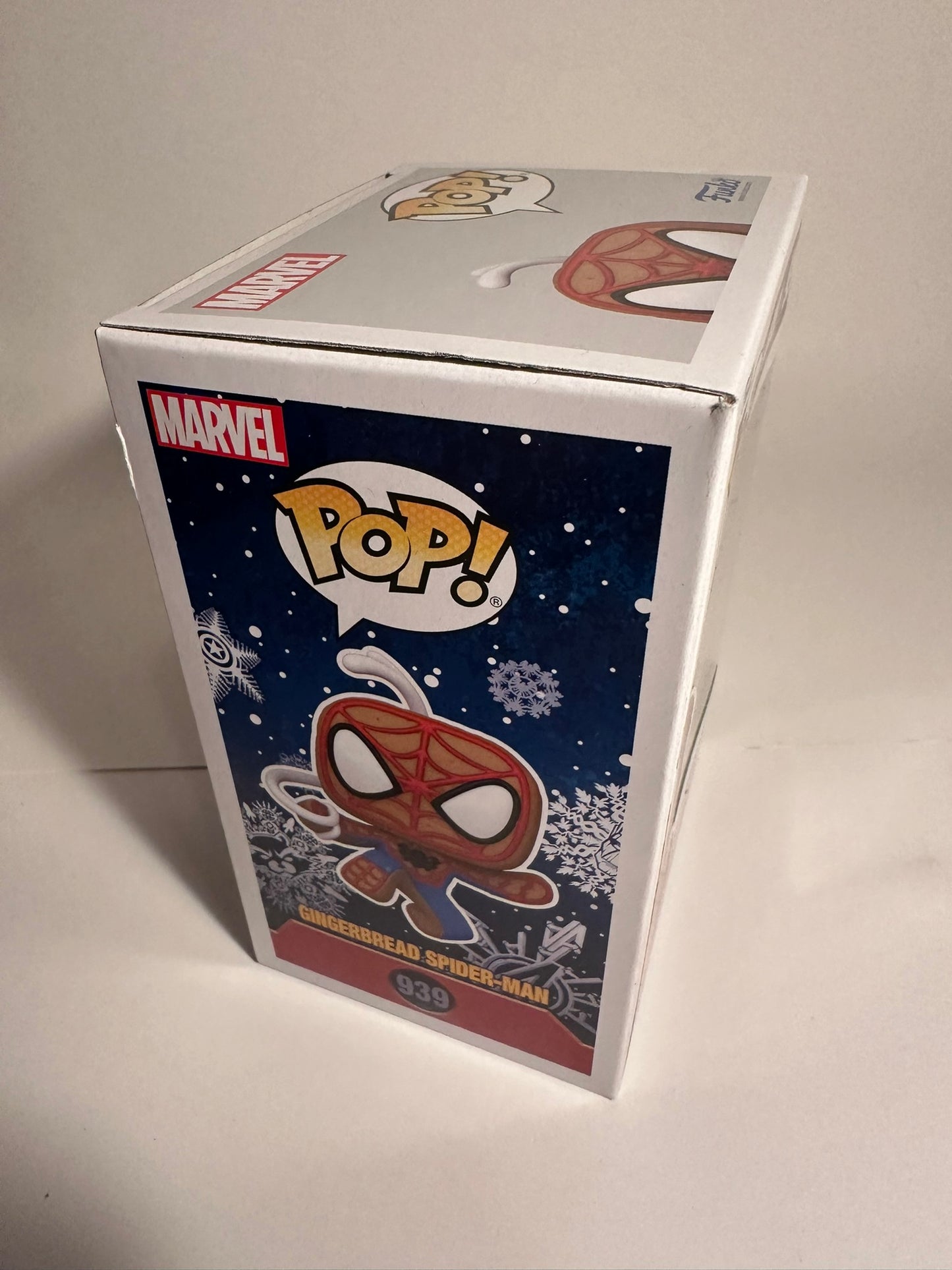 Gingerbread Spider-Man 939 Funko Pop!