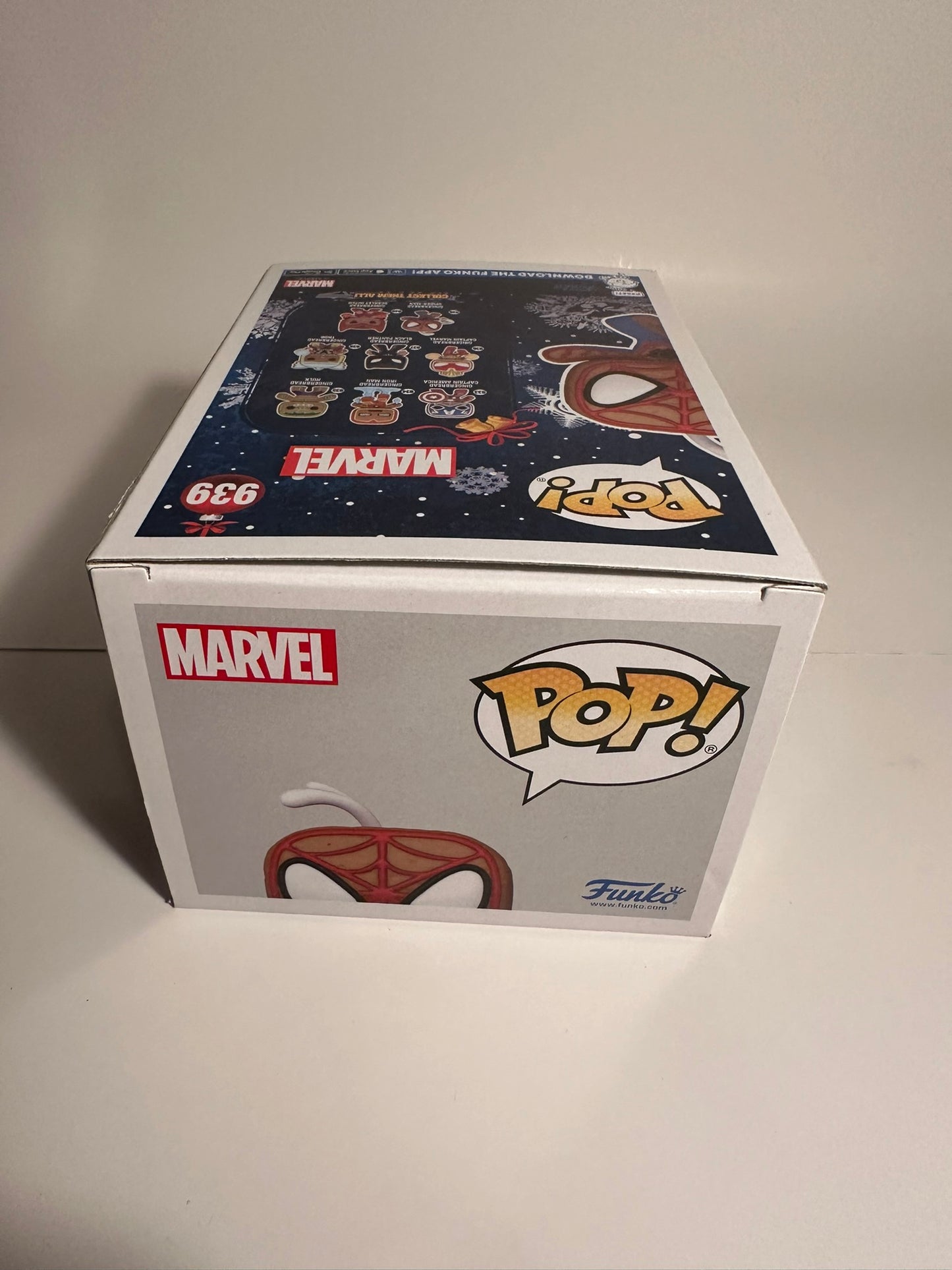 Gingerbread Spider-Man 939 Funko Pop!