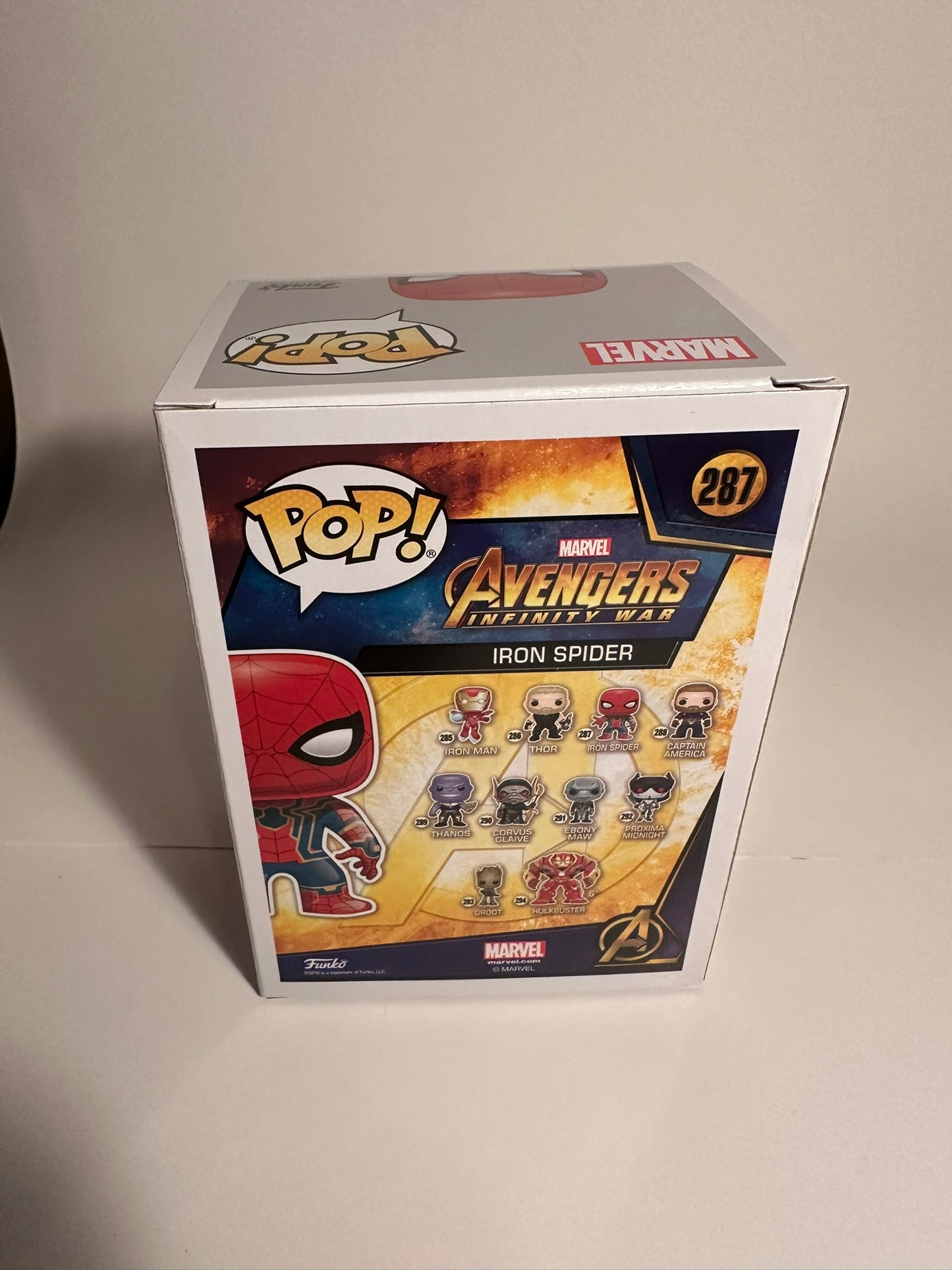 Spider-Man - Iron Spider 287 Funko Pop!