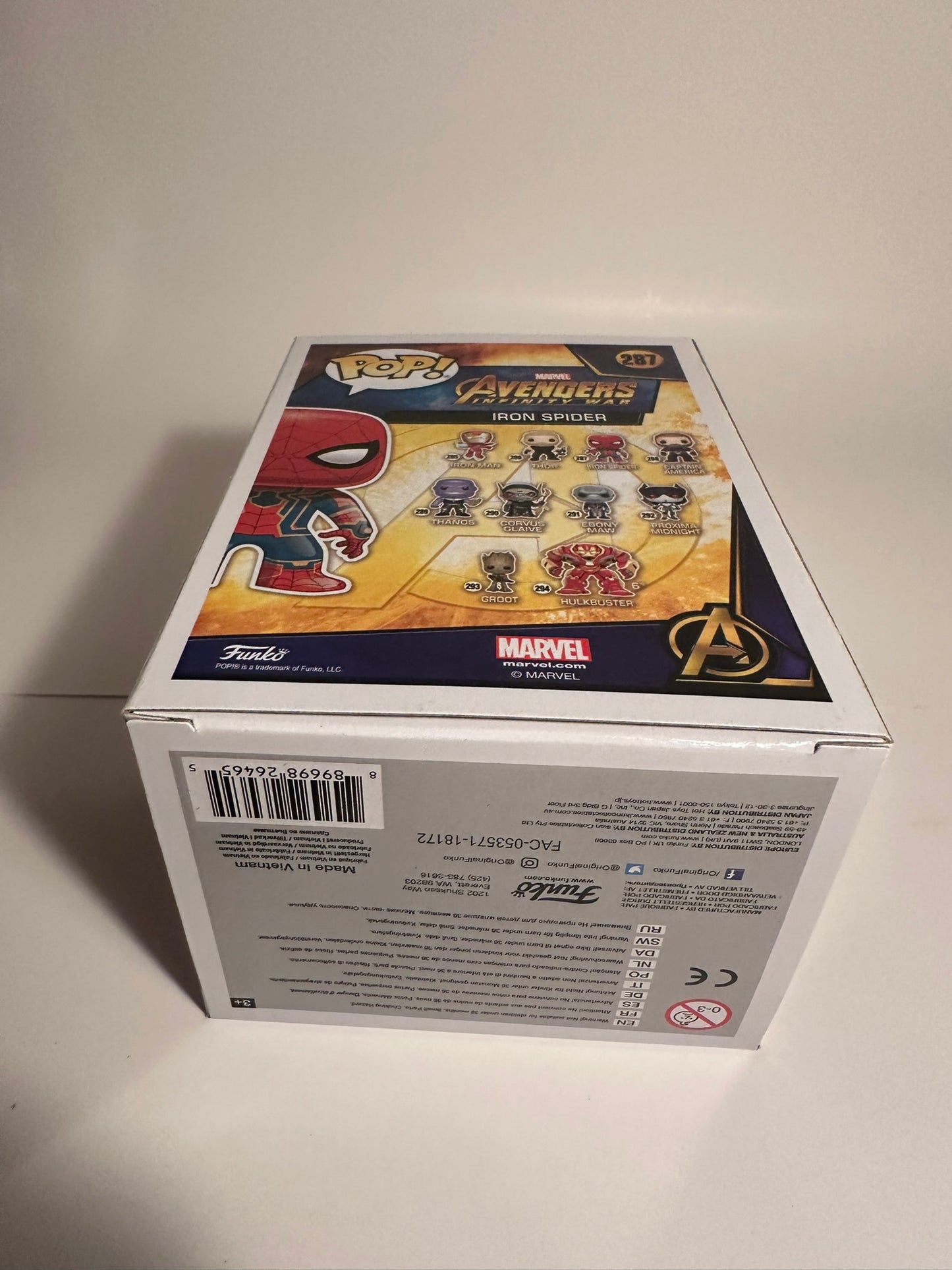 Spider-Man - Iron Spider 287 Funko Pop!