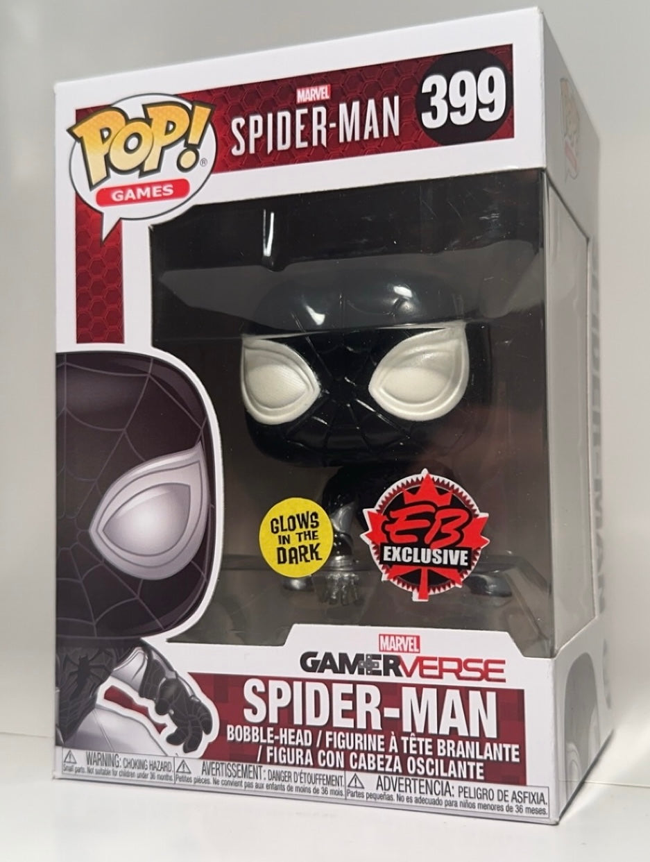 Spider-Man GITD (EB Games Exclusive) 399 Funko Pop!