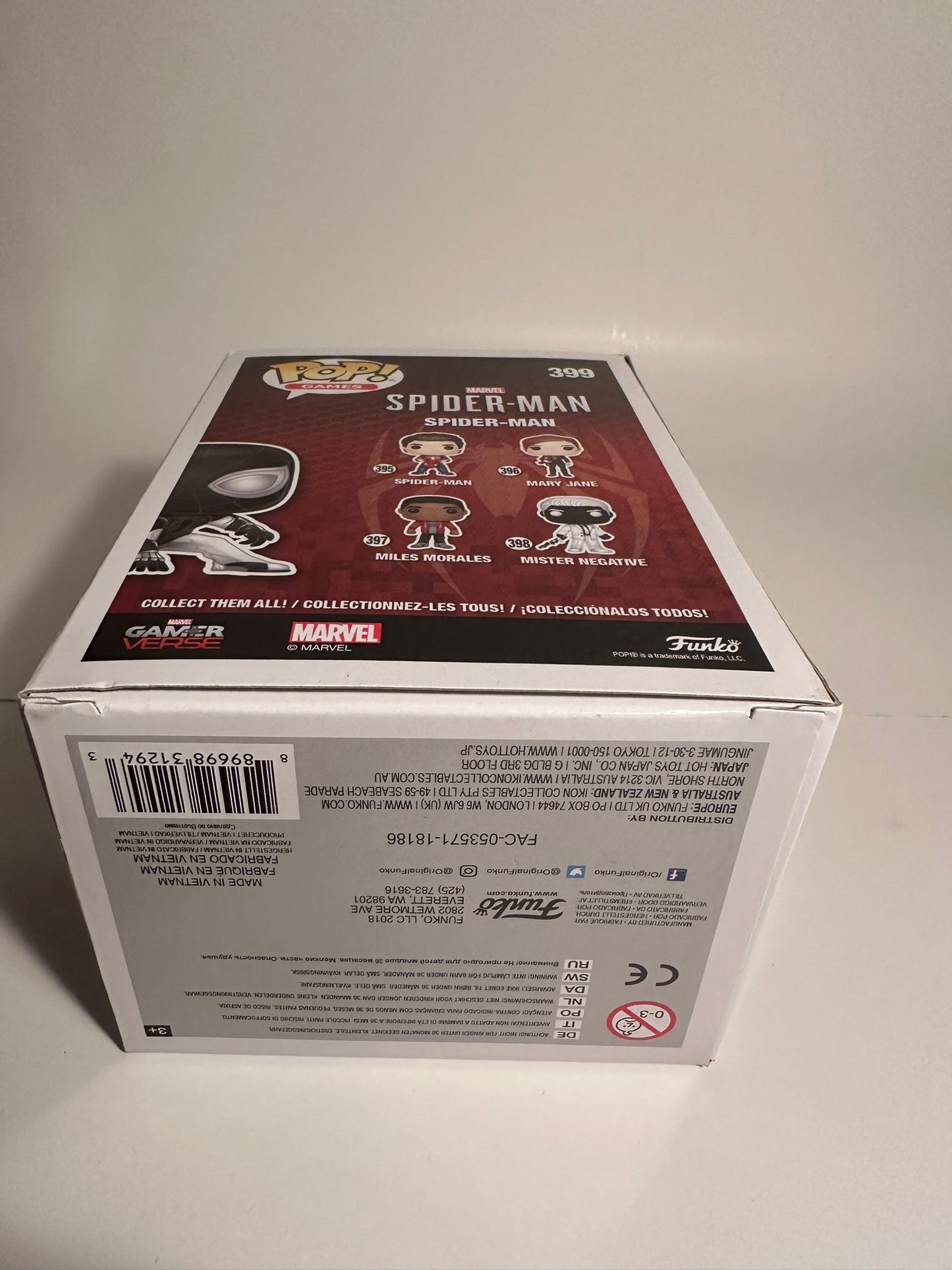 Spider-Man GITD (EB Games Exclusive) 399 Funko Pop!