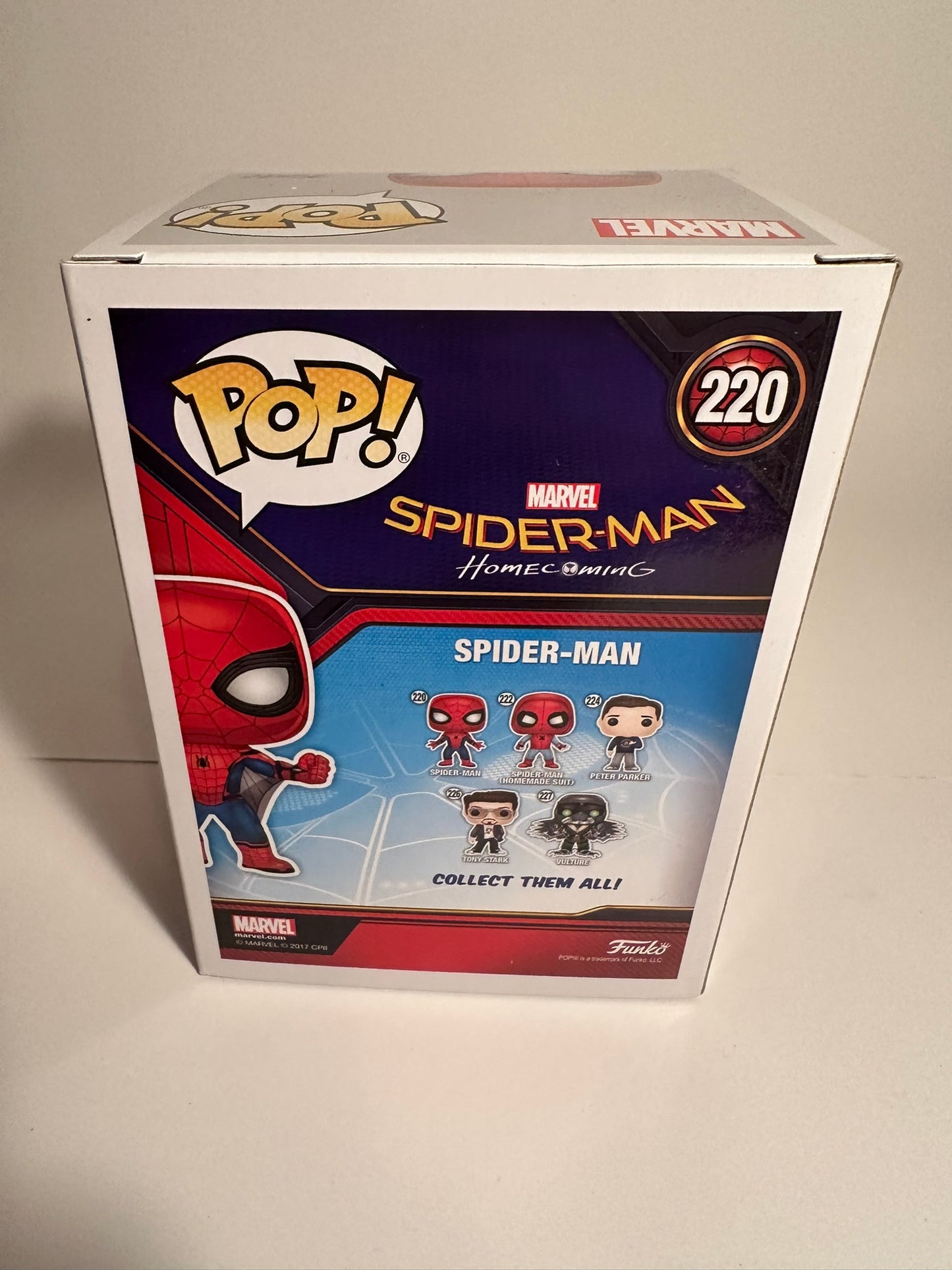 Spider-Man (Marvel Exclusive) 220 Funko Pop!