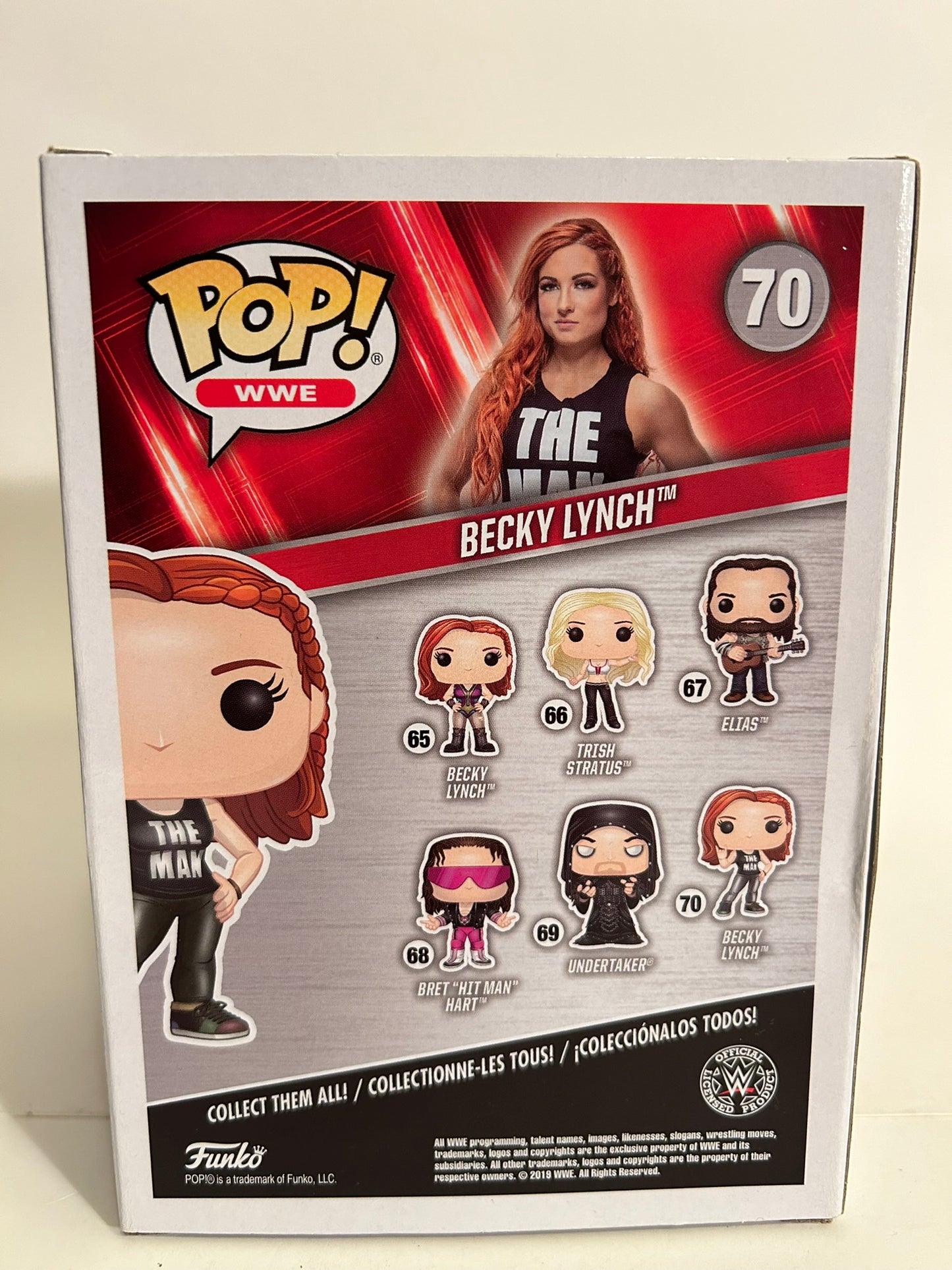 WWE - Becky Lynch 70 (Amazon Exclusive) Funko Pop!