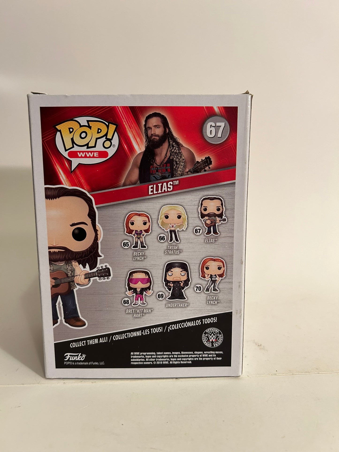 WWE - Elias 67 Funko Pop!