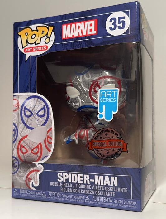 Art Series - Spider-Man (Special Edition) 35 Funko Pop!