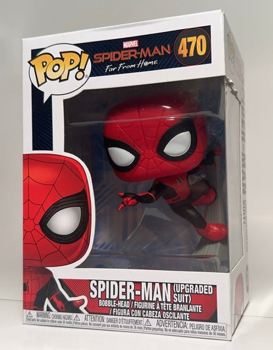 Spider-Man upgraded suit 470 Funko Pop!