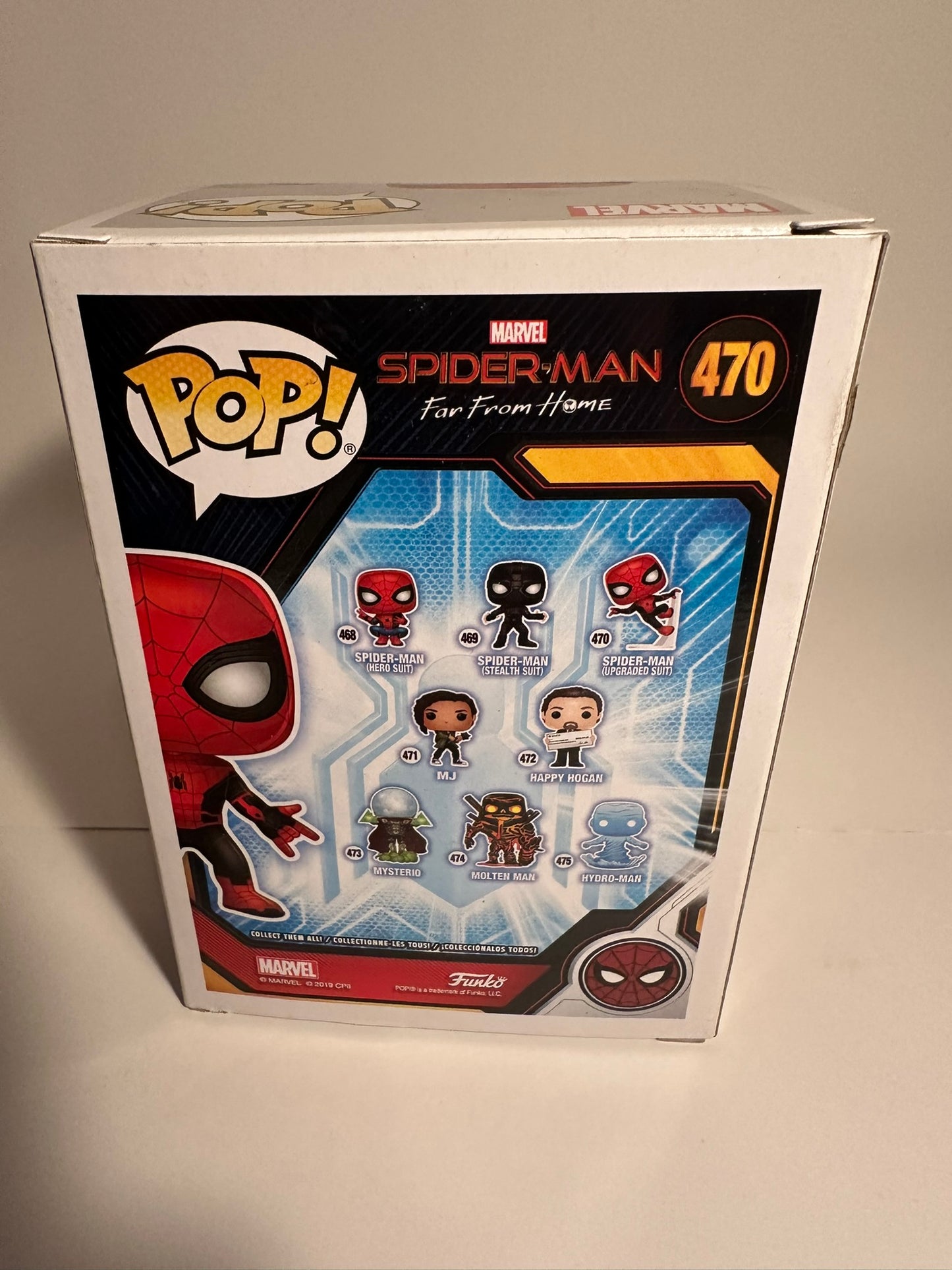 Spider-Man upgraded suit 470 Funko Pop!