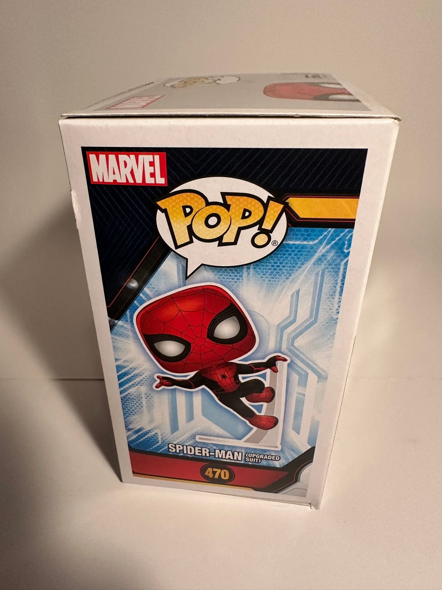 Spider-Man upgraded suit 470 Funko Pop!