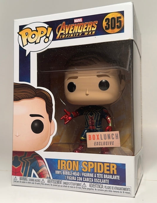 Spider-Man - Iron Spider (Box Lunch Exclusive) 305 Funko Pop!